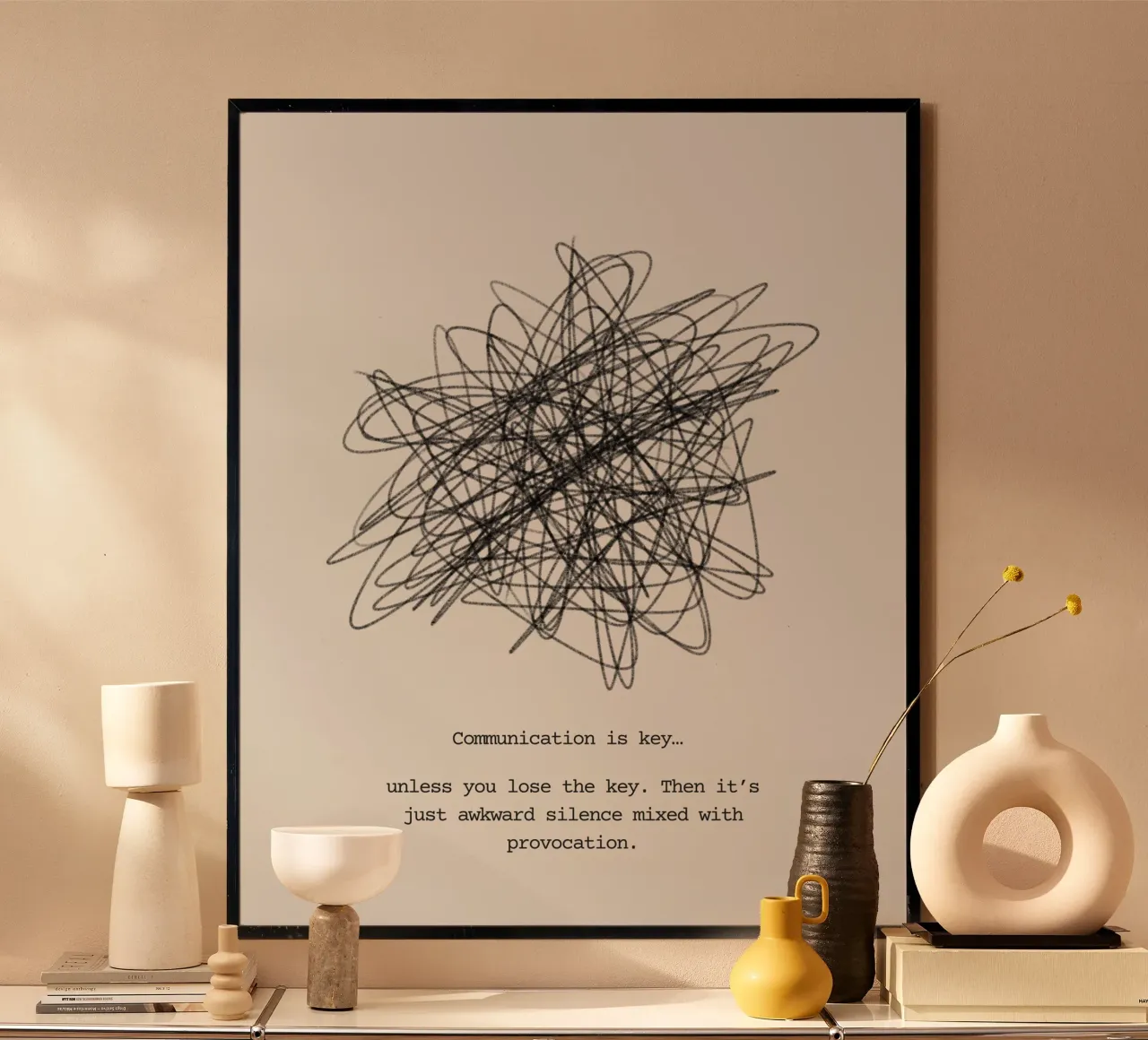 communication poster da Ambition Wall