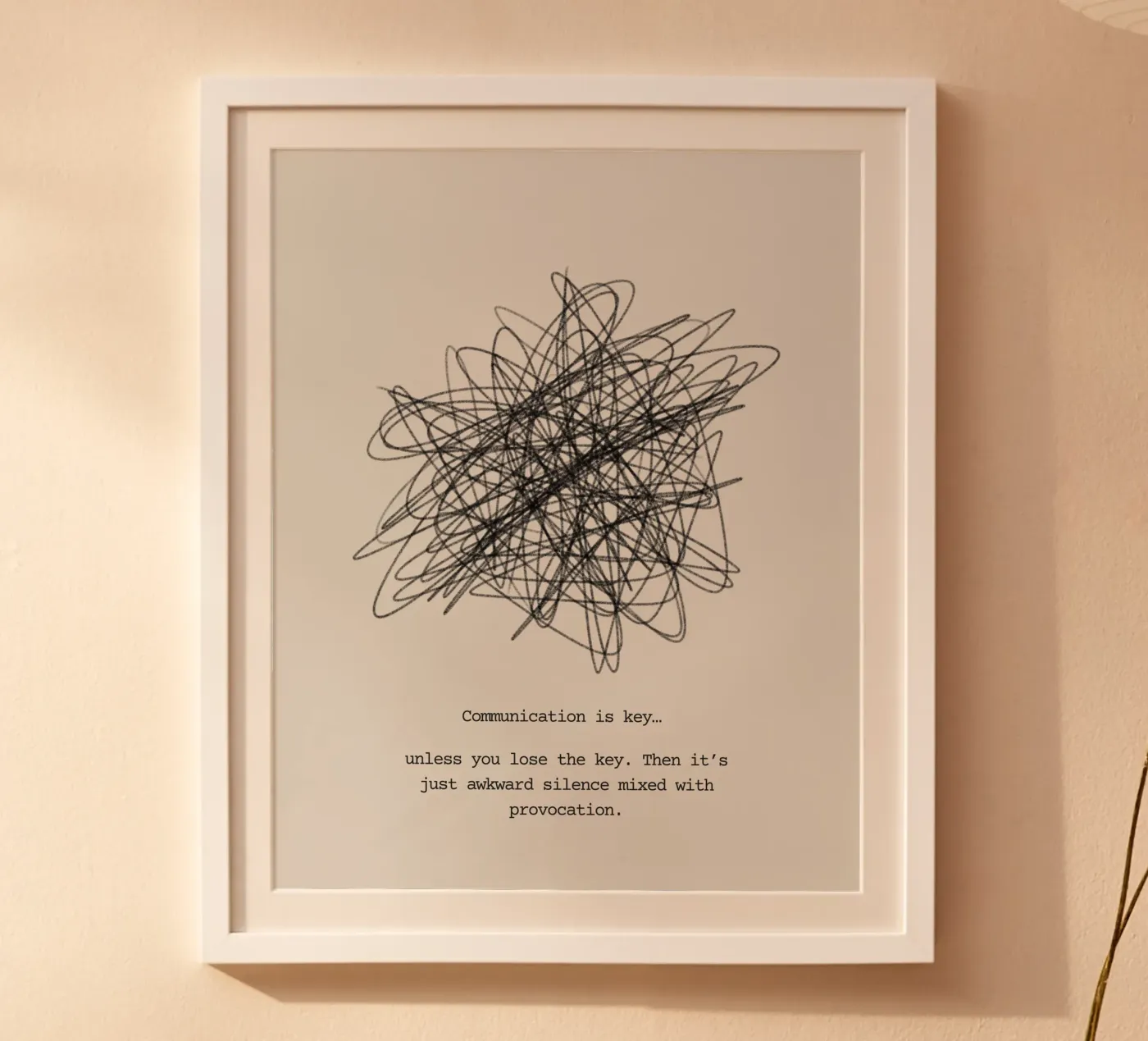 communication poster by pixelflow