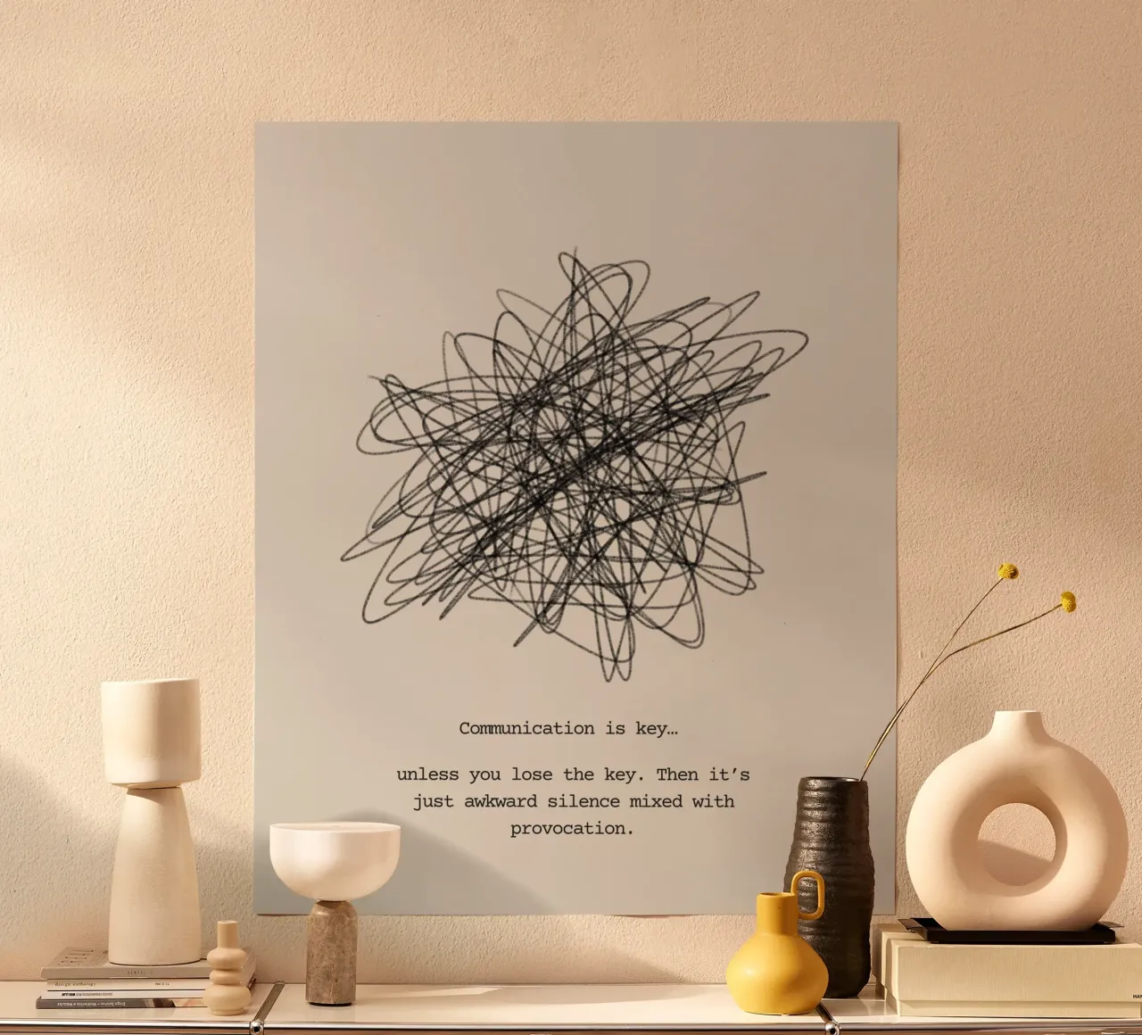 communication poster da Ambition Wall