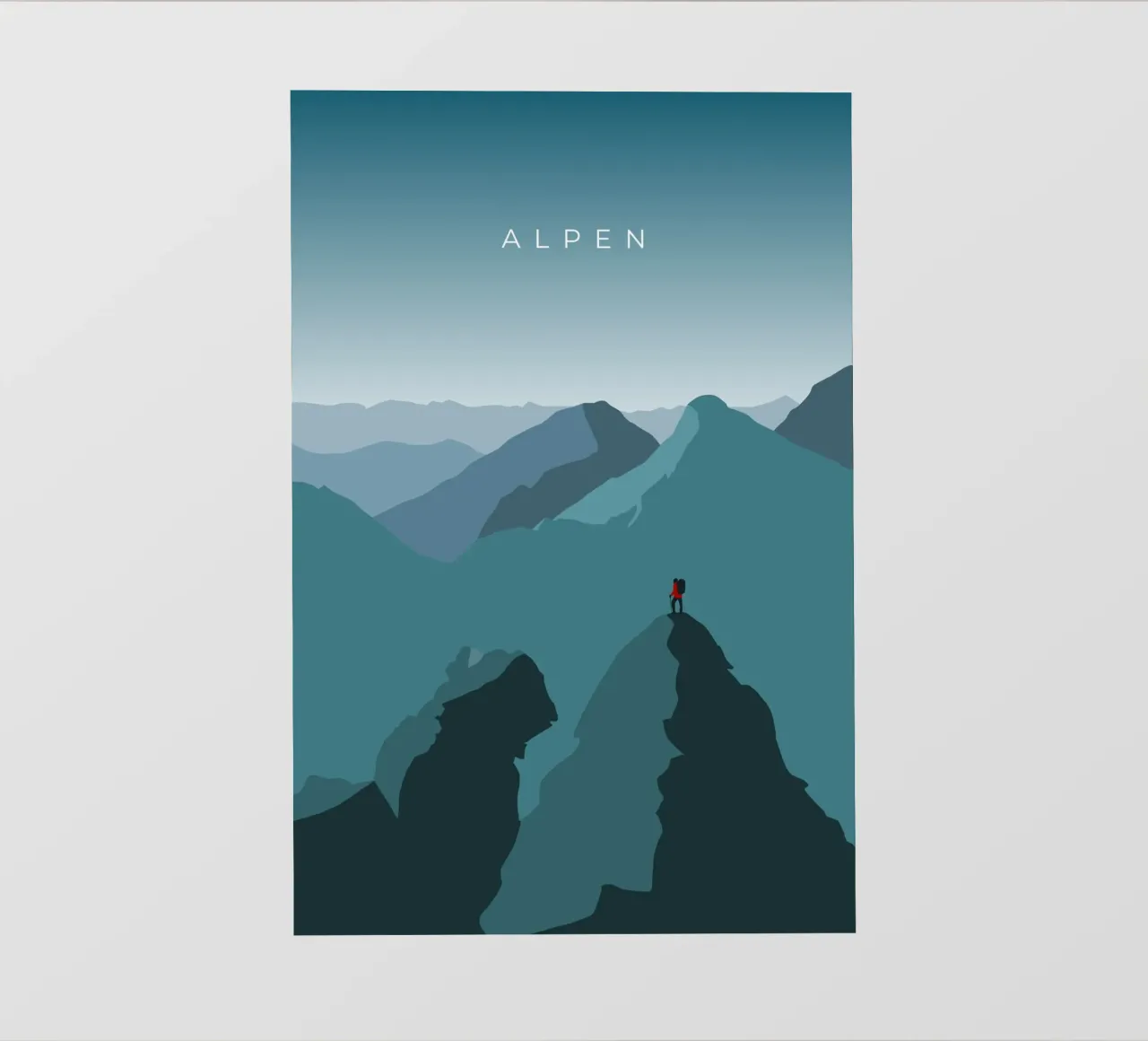 Alpen telo in pvc da minimalist designs