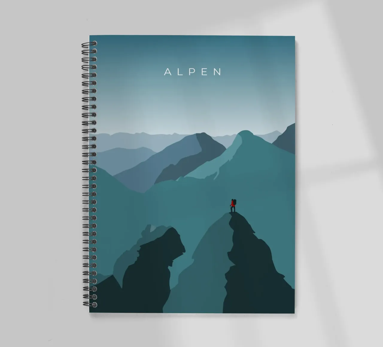 Alpen Ringbuch von minimalist designs