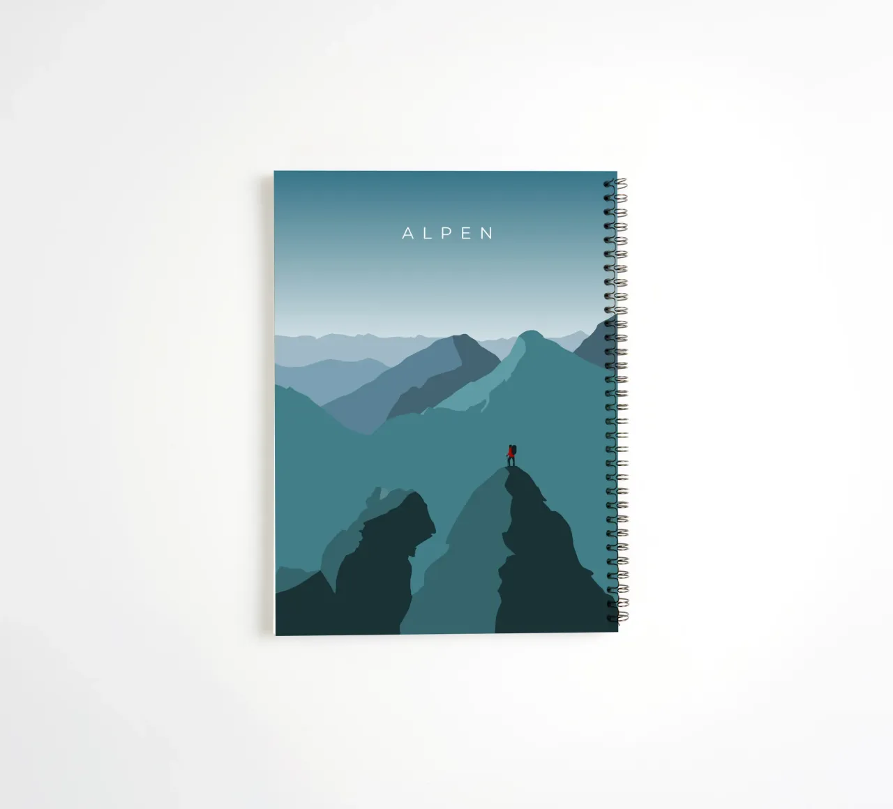 Alpen Ringbuch von minimalist designs