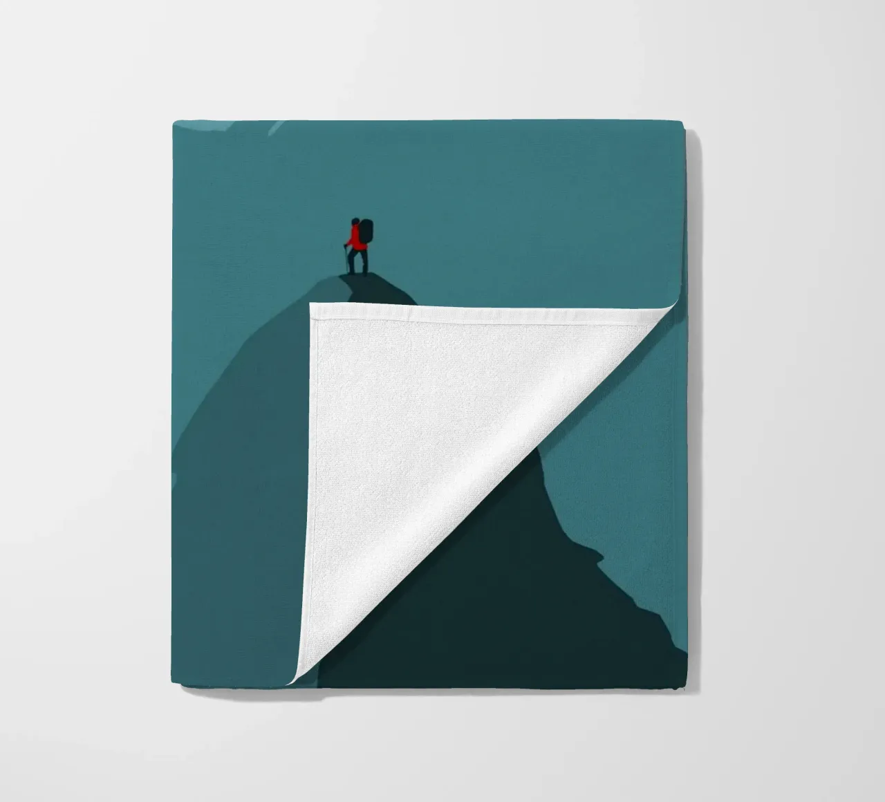 Alpen beach towel by minimalist designs