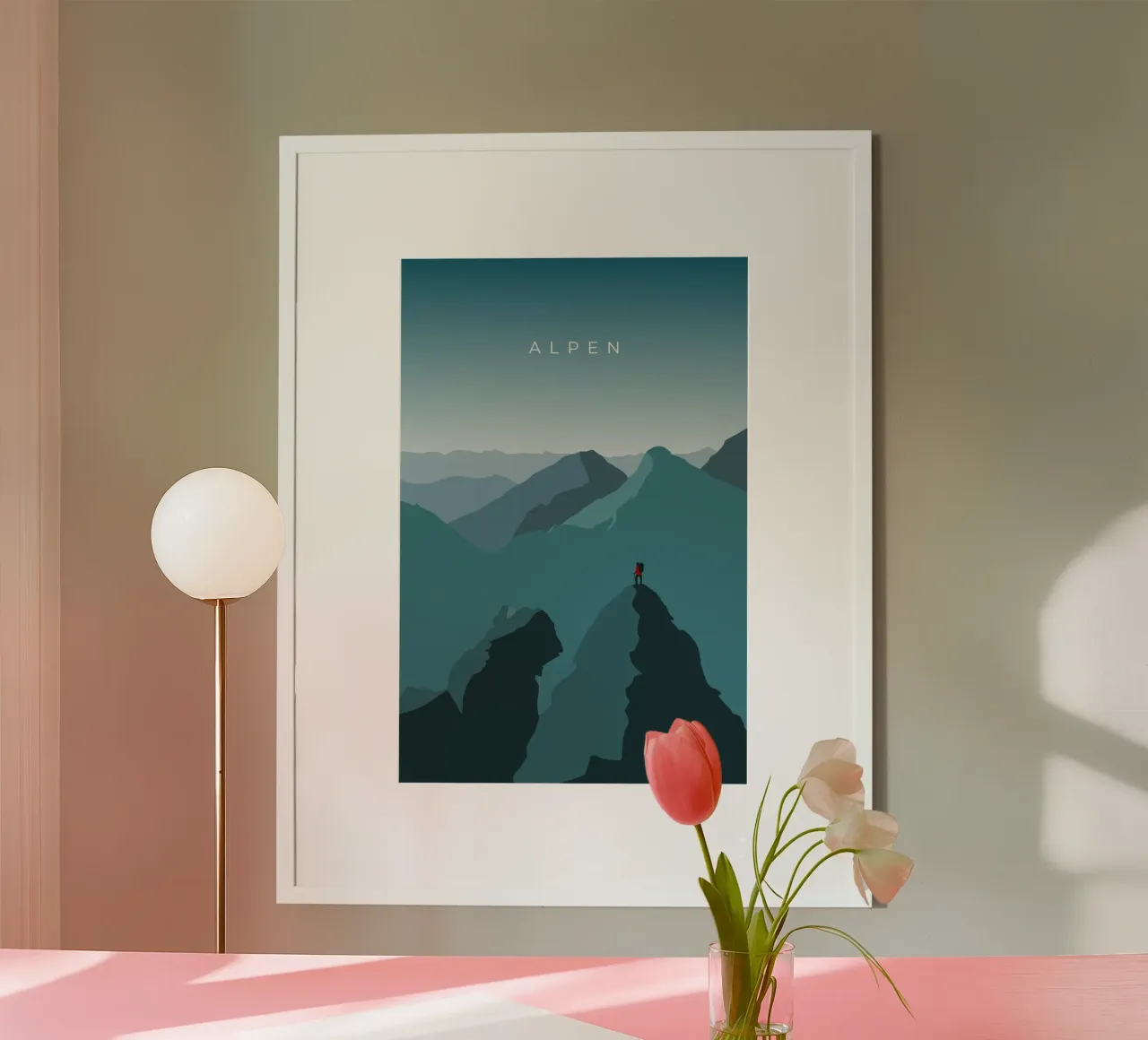 Alpen poster da minimalist designs