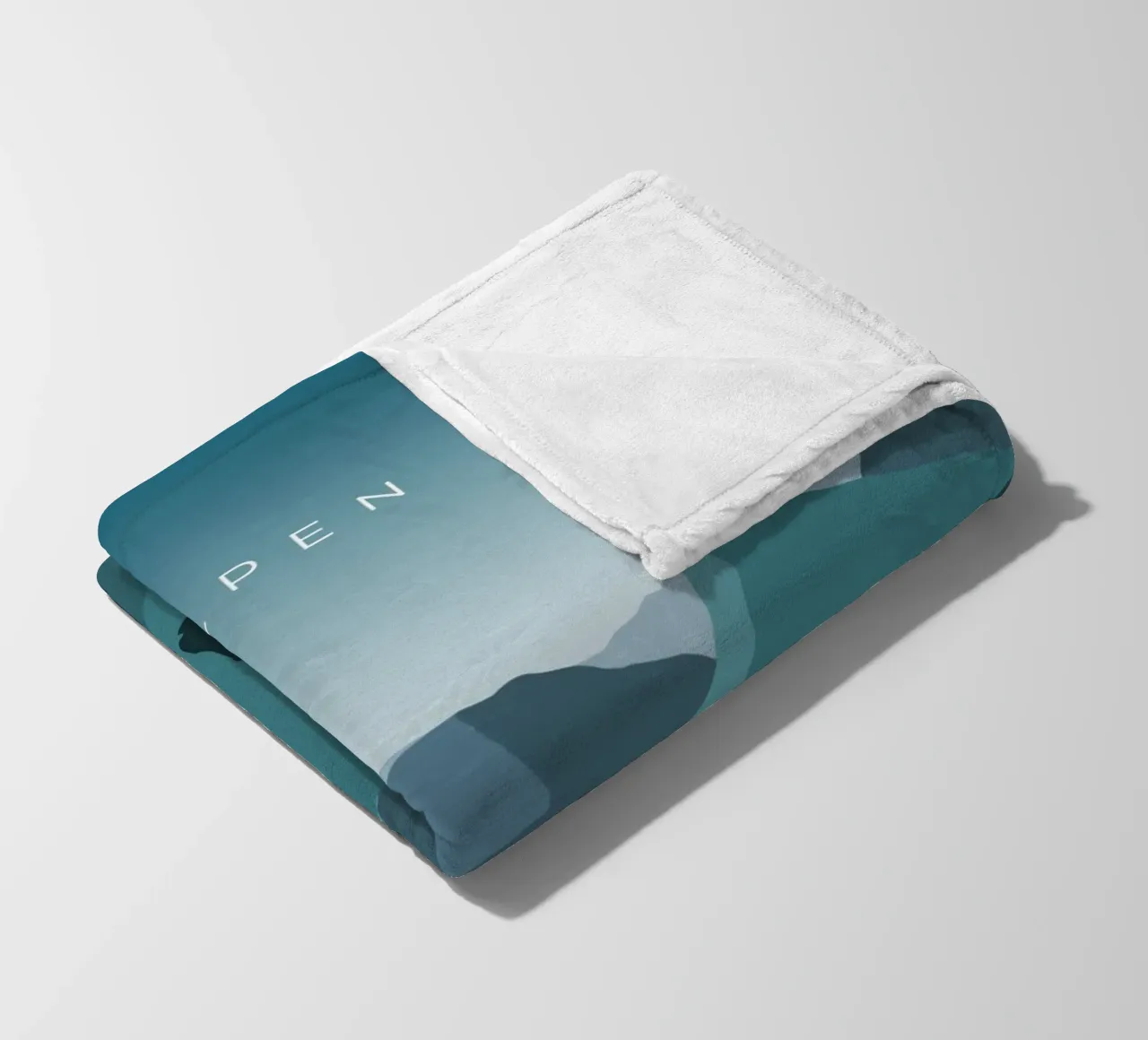 Alpen coperta in pile da minimalist designs