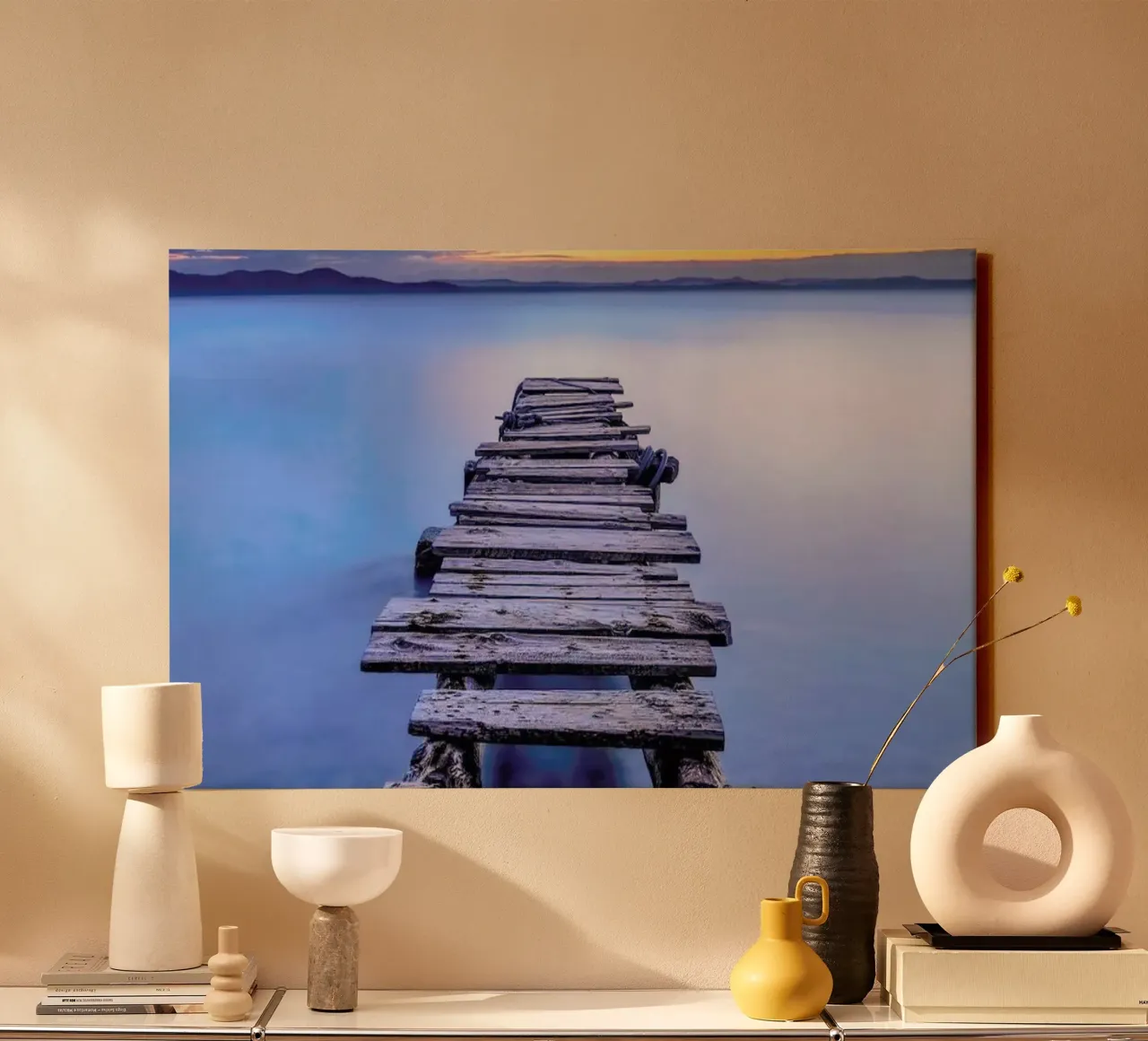 Pier canvas by Pictufy