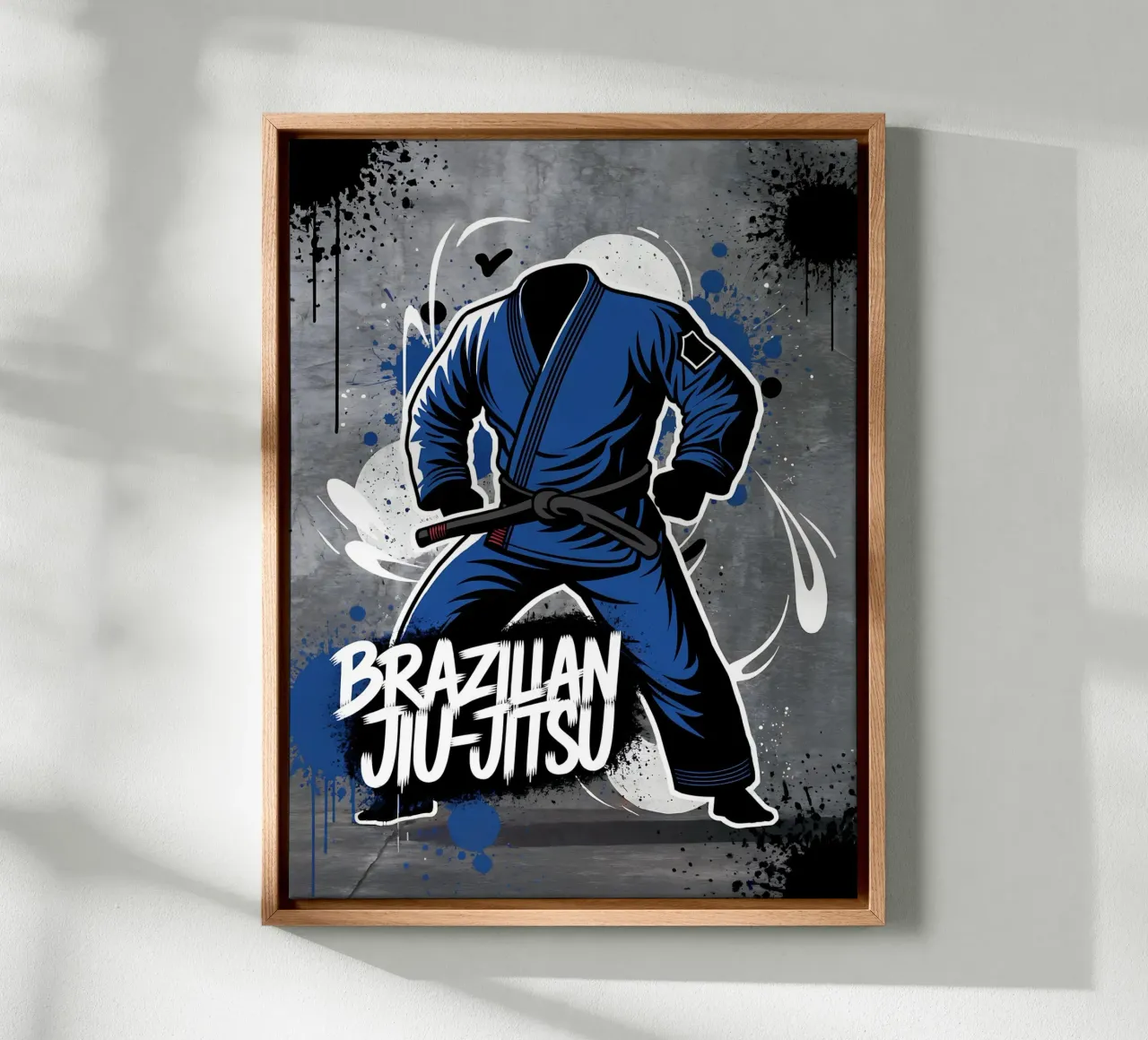 Jiu-Jitsu: Gioco a terra con i graffiti tela da GameDay Studio