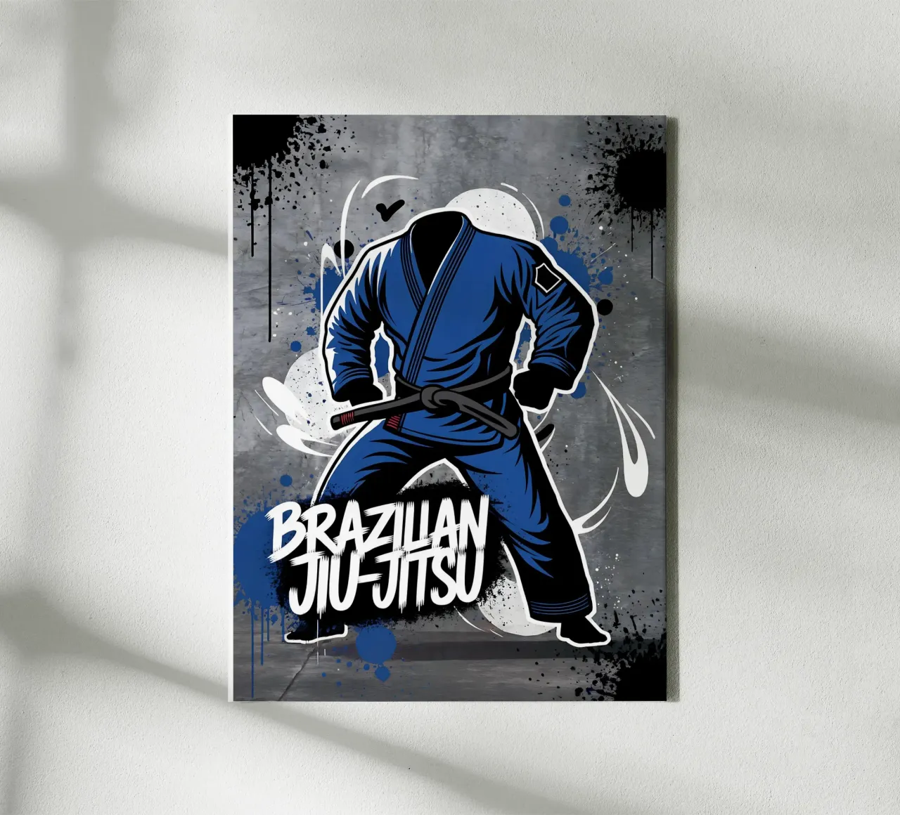 Jiu-Jitsu: Gioco a terra con i graffiti tela da GameDay Studio