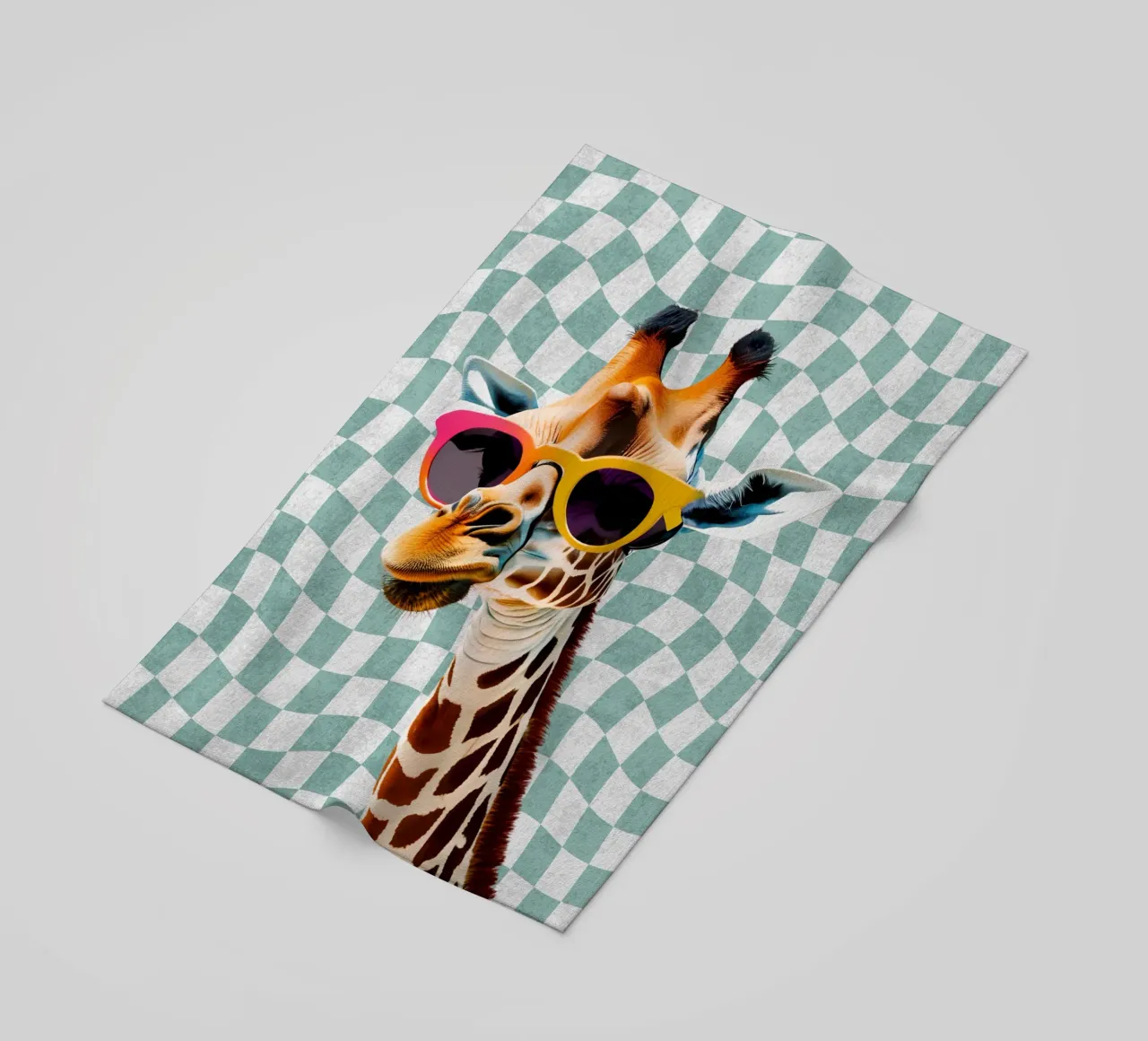 Goccia di giraffa telo mare da Doodle Dreams Art