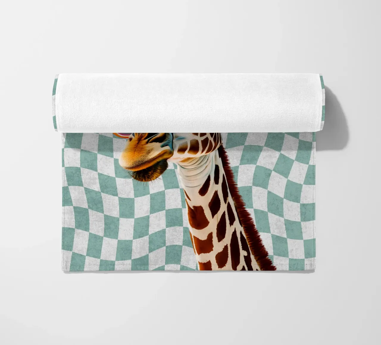 Goccia di giraffa telo mare da Doodle Dreams Art