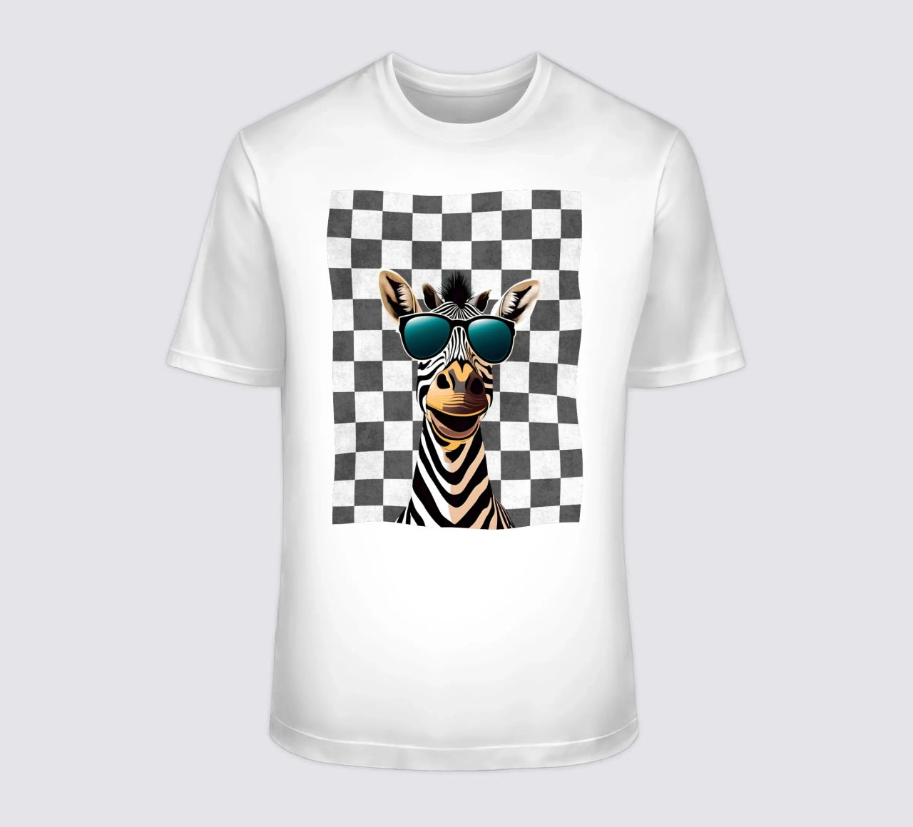 Scanalatura a zebra t-shirt da Doodle Dreams Art