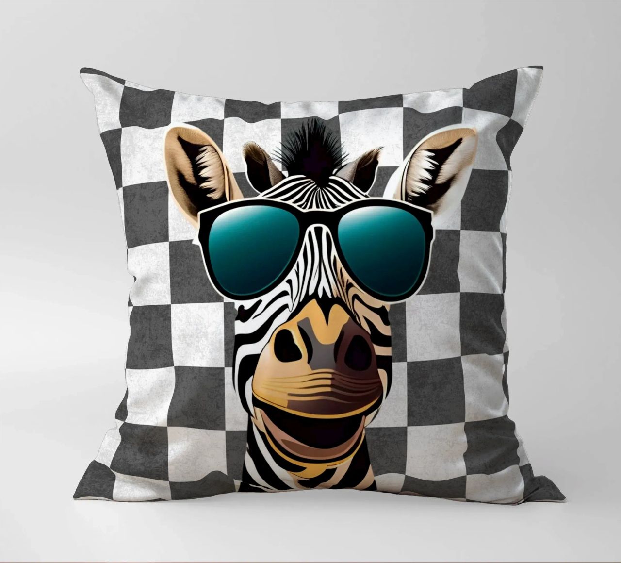 Scanalatura a zebra cuscino da Doodle Dreams Art
