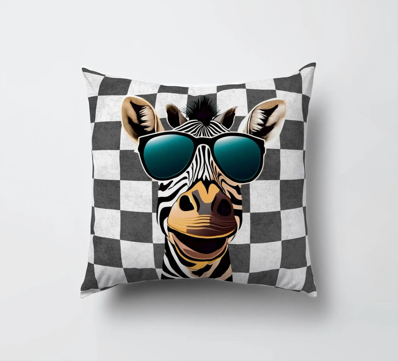 Scanalatura a zebra cuscino da Doodle Dreams Art