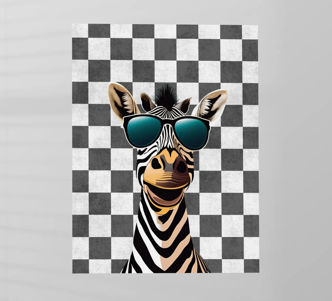 Scanalatura a zebra pellicola backlit da Doodle Dreams Art