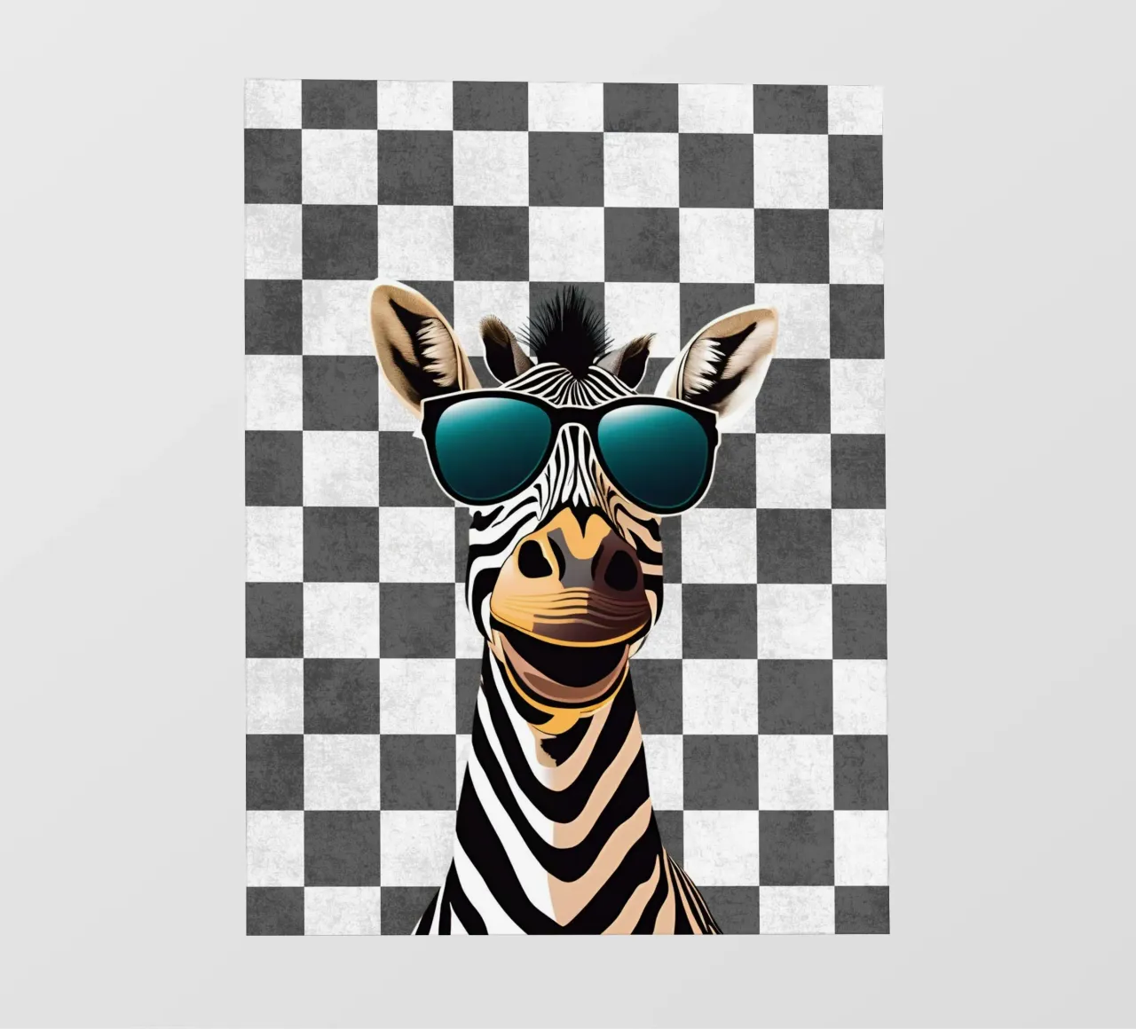 Scanalatura a zebra pellicola backlit da Doodle Dreams Art