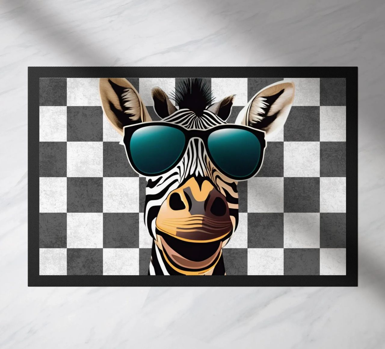 Scanalatura a zebra zerbino da Doodle Dreams Art