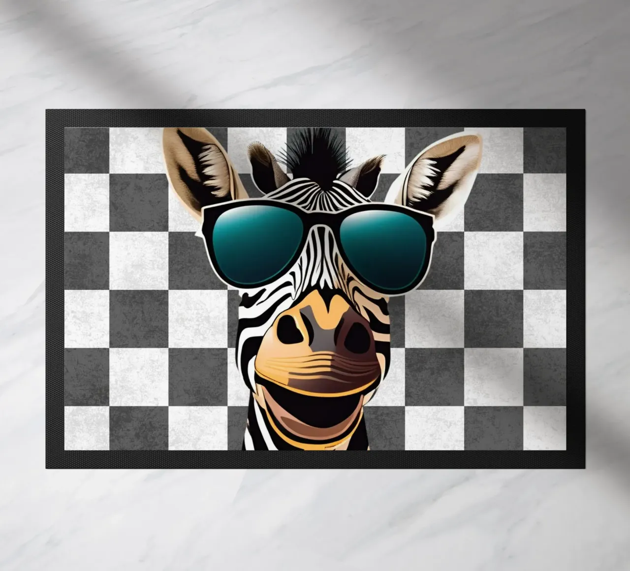 Scanalatura a zebra zerbino da Doodle Dreams Art