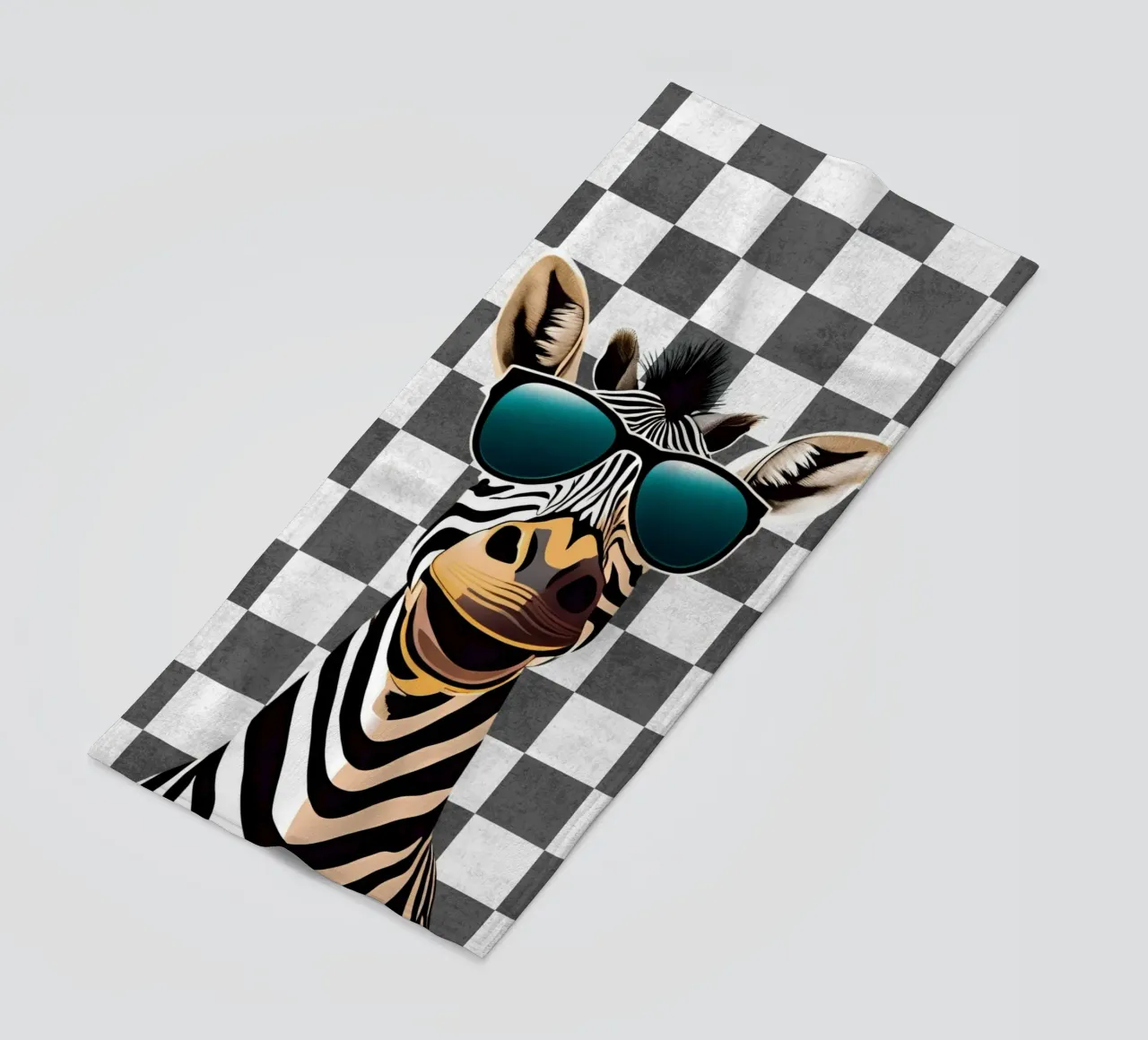 Scanalatura a zebra telo mare da Doodle Dreams Art