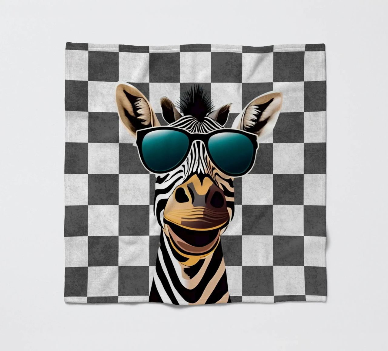 Scanalatura a zebra coperta in pile da Doodle Dreams Art