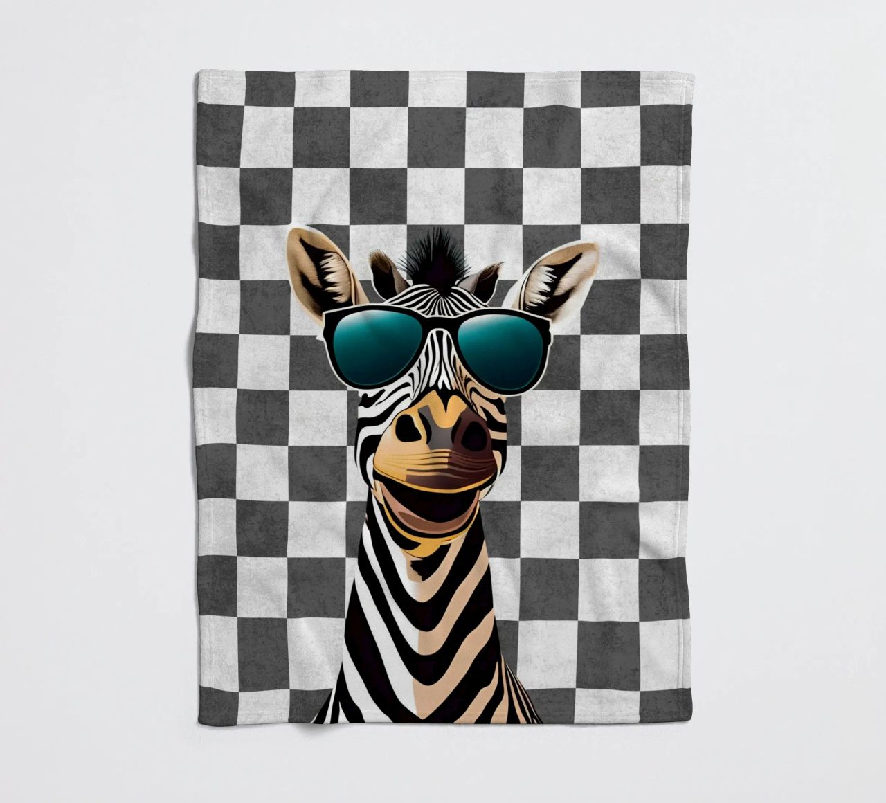 Scanalatura a zebra coperta in pile da Doodle Dreams Art