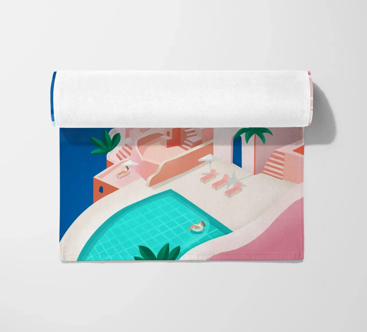 Santorini Print telo mare da PetrArts