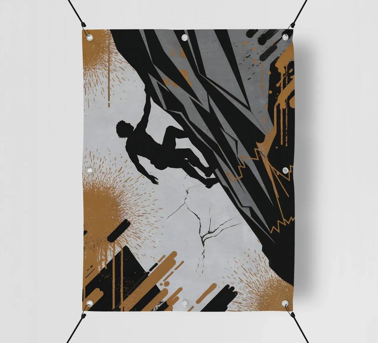 Arrampicata: Graffiti Ascend telo in pvc da GameDay Studio