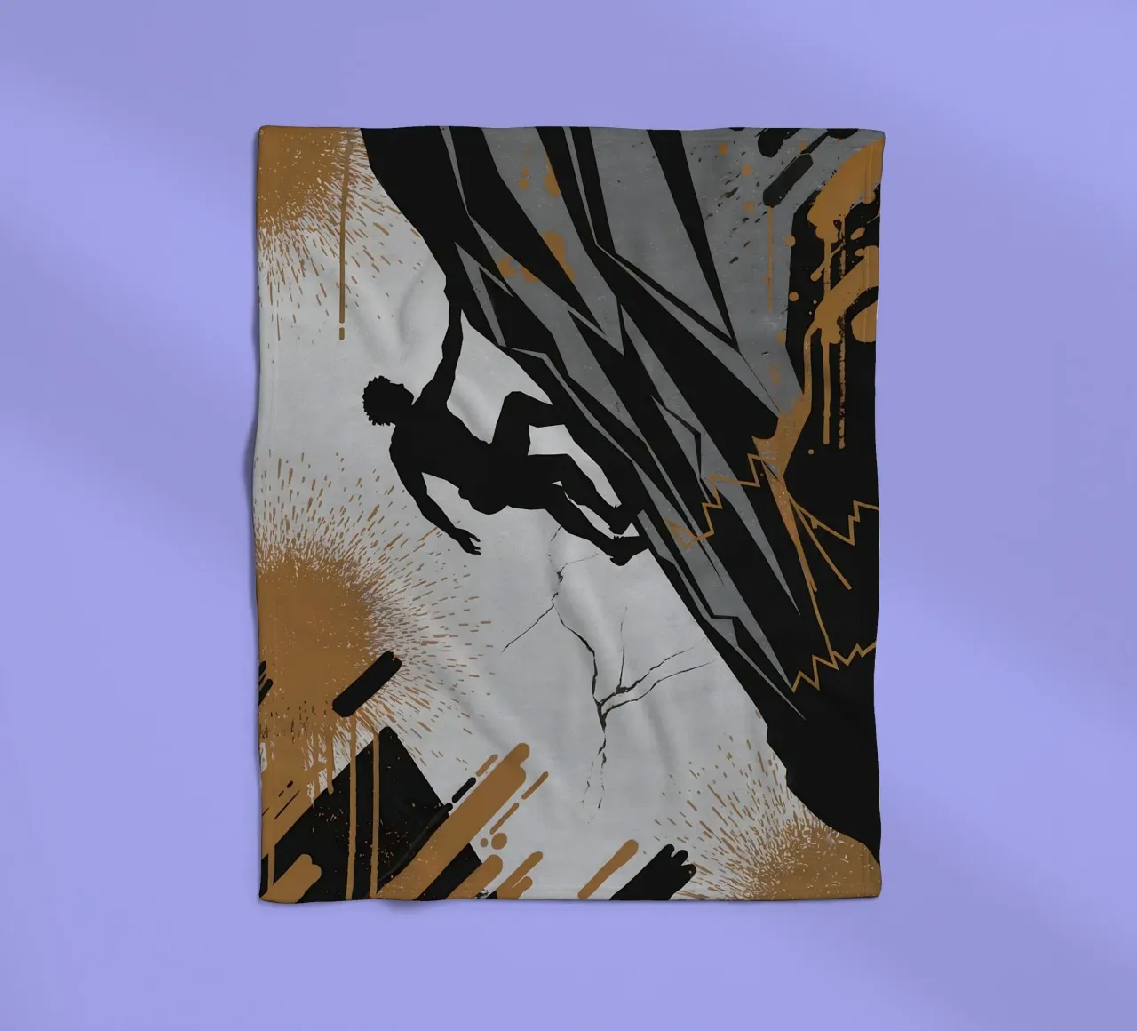Arrampicata: Graffiti Ascend coperta in pile da GameDay Studio