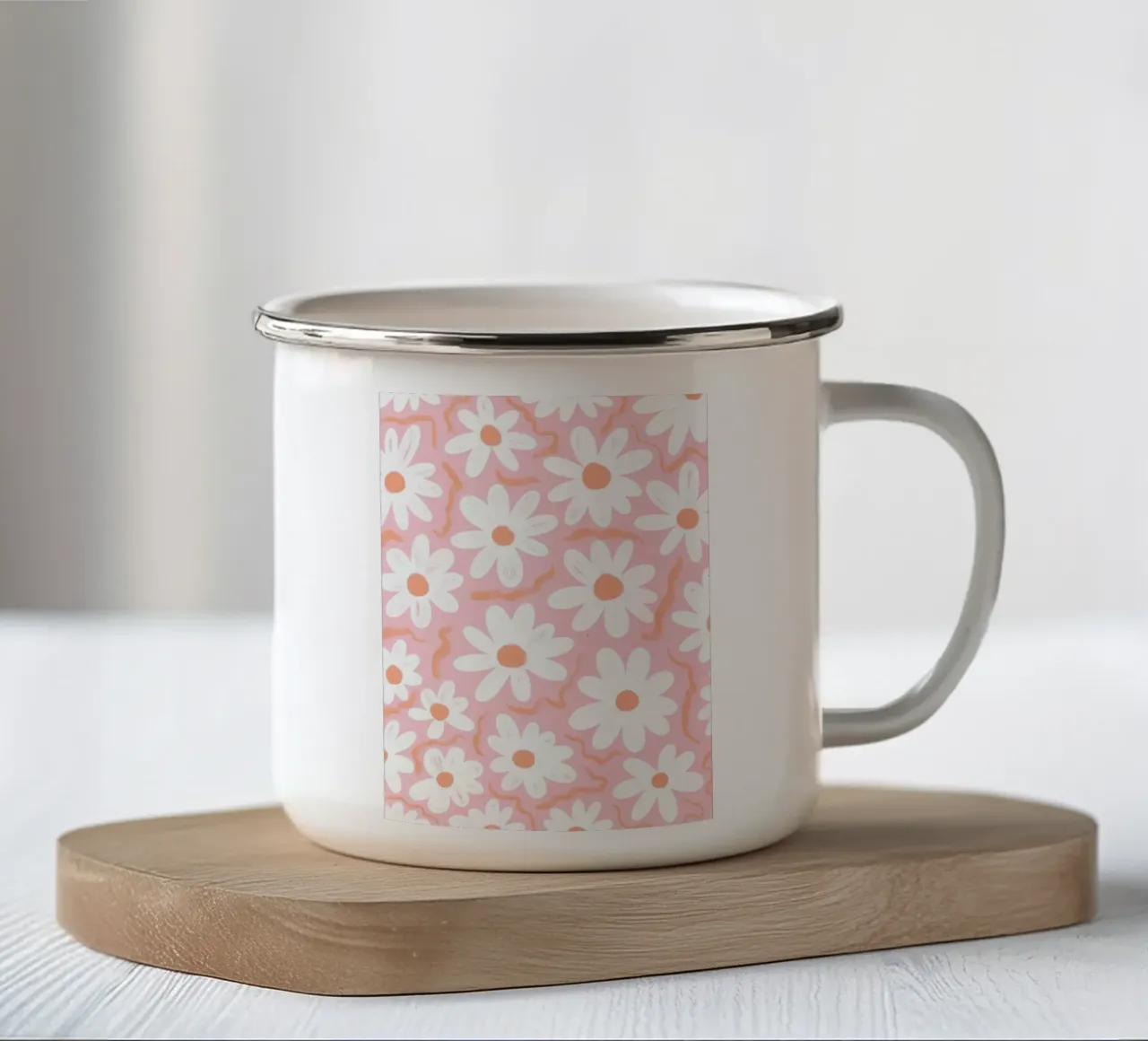 Frühling tazza in smalto da BAINAI KIDS