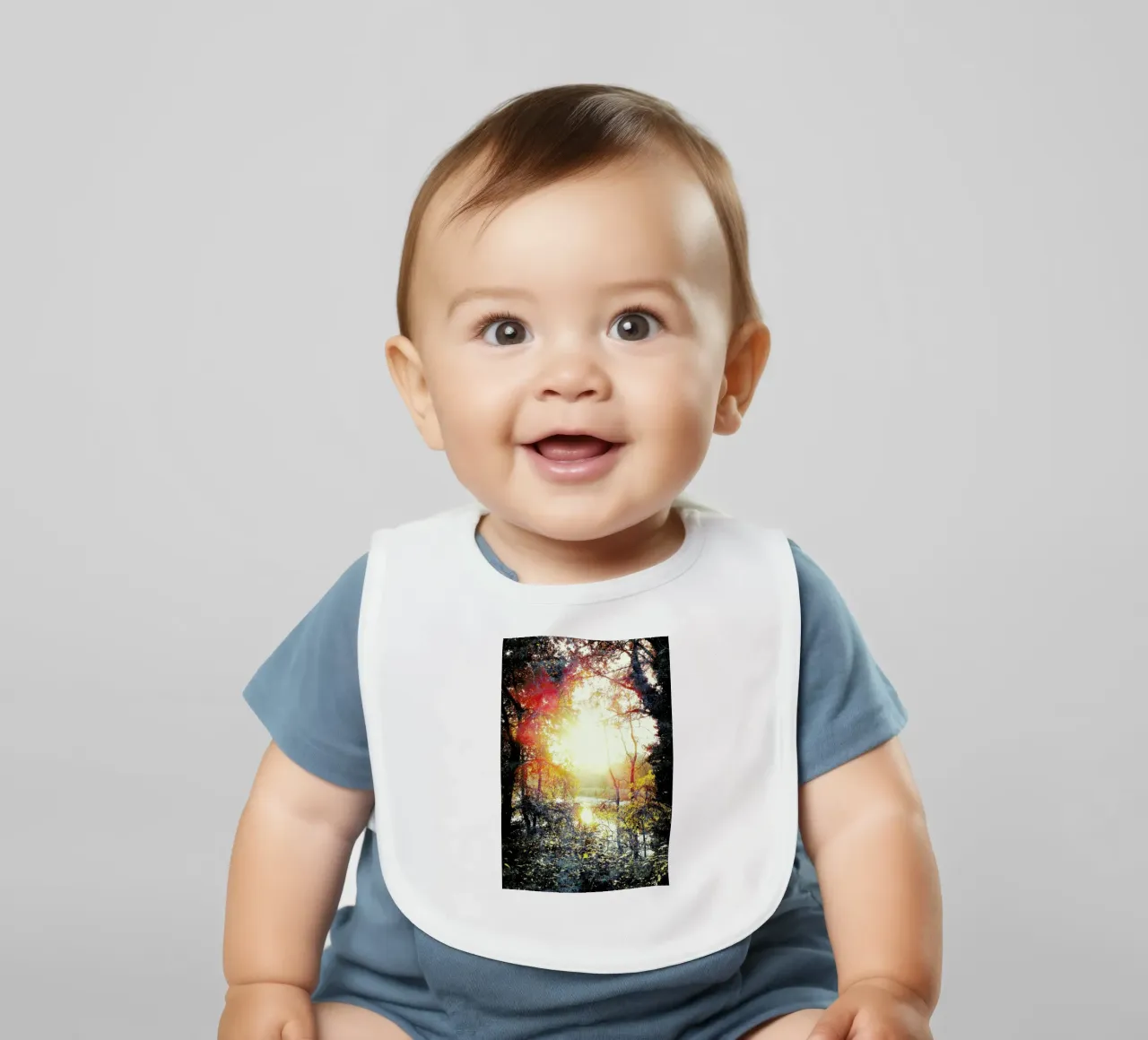 Sunset Gift bavaglino da Angelo Cerantola