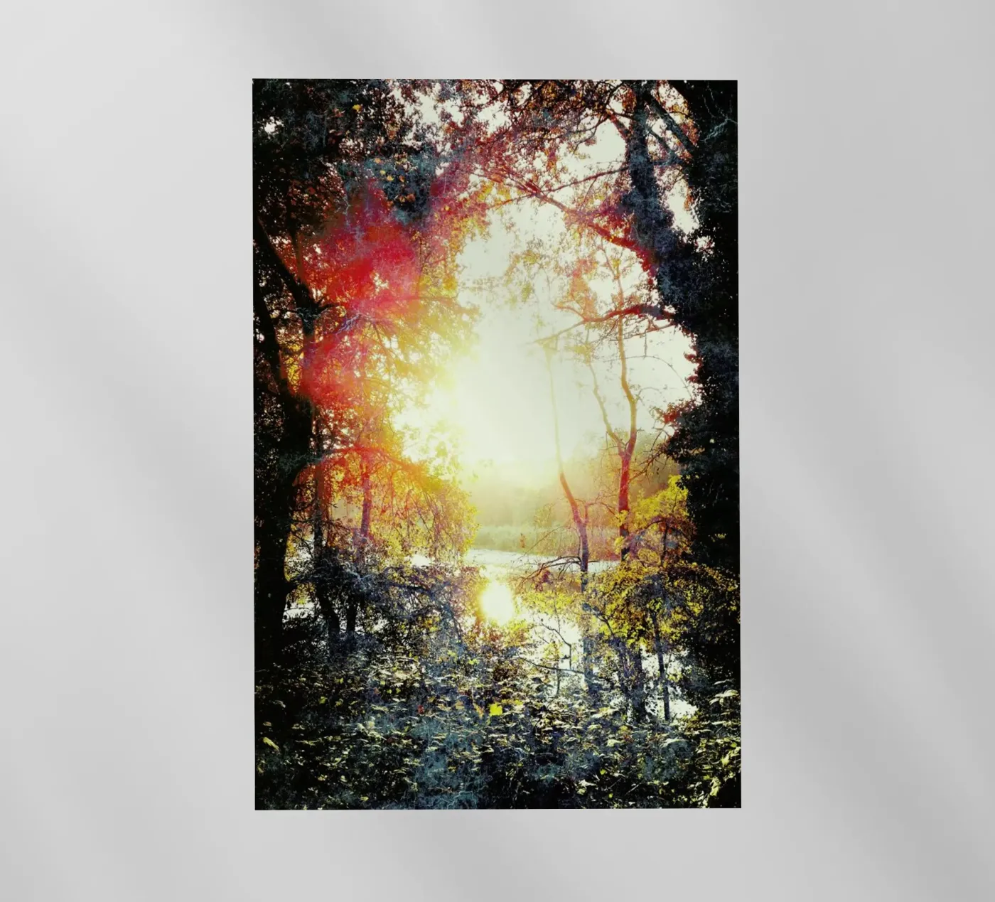 Sunset Gift backlit folie van Angelo Cerantola