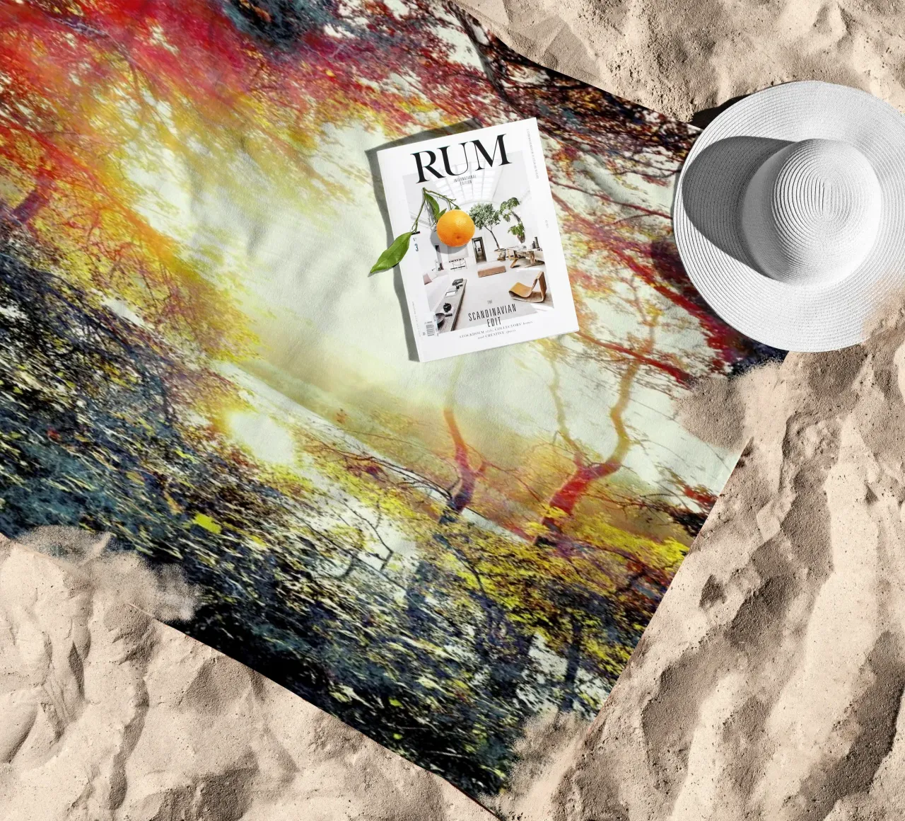 Sunset Gift telo mare da Angelo Cerantola