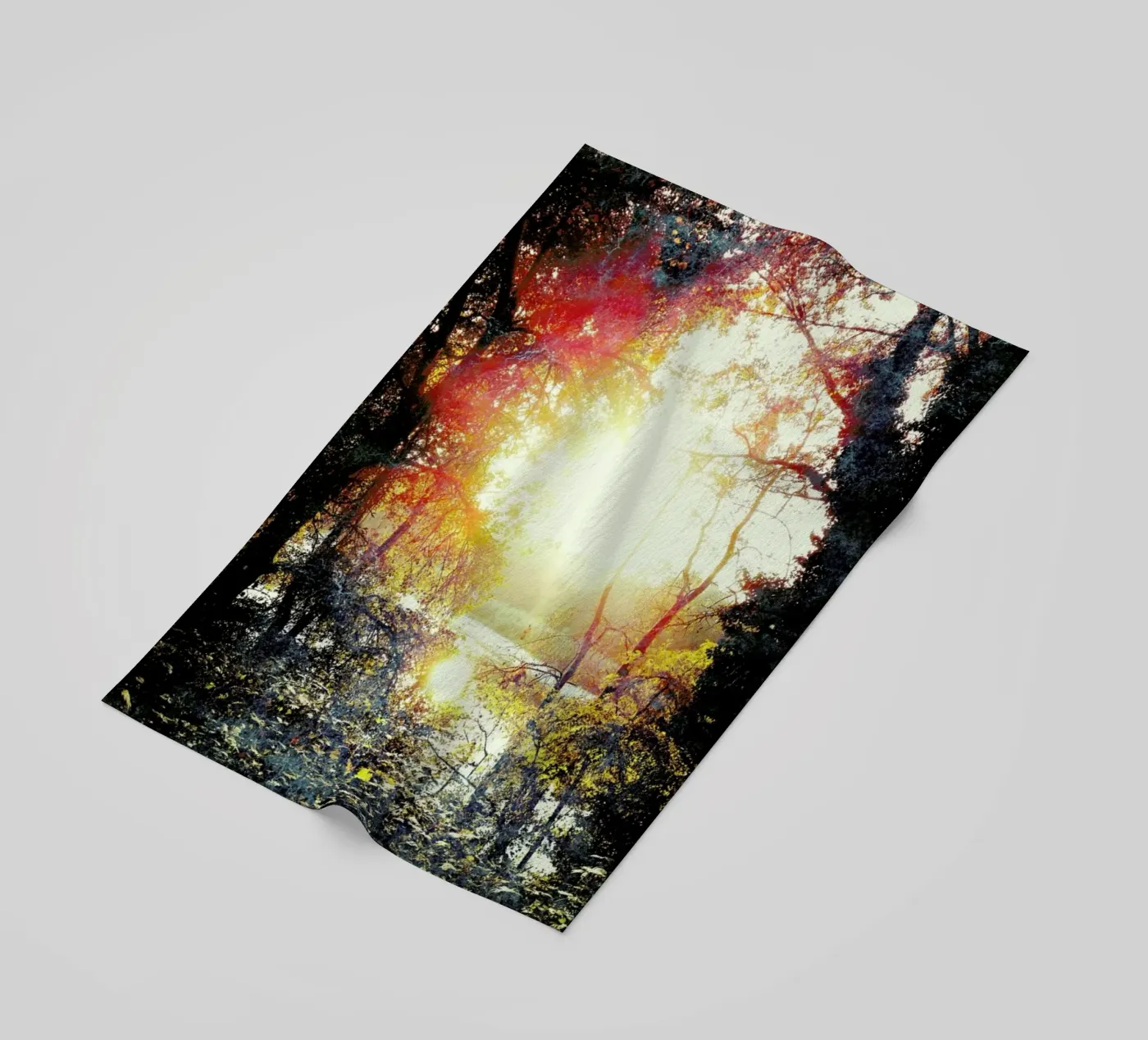 Sunset Gift telo mare da Angelo Cerantola