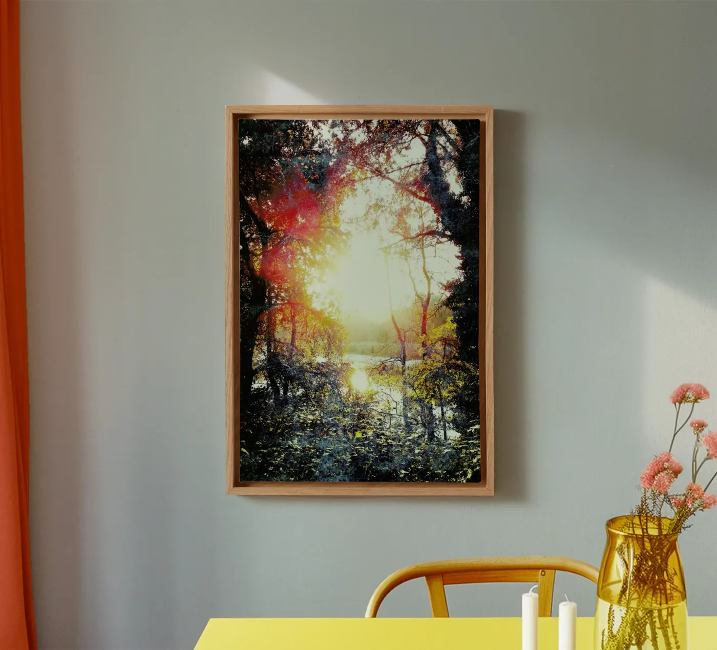 Sunset Gift tela da Angelo Cerantola