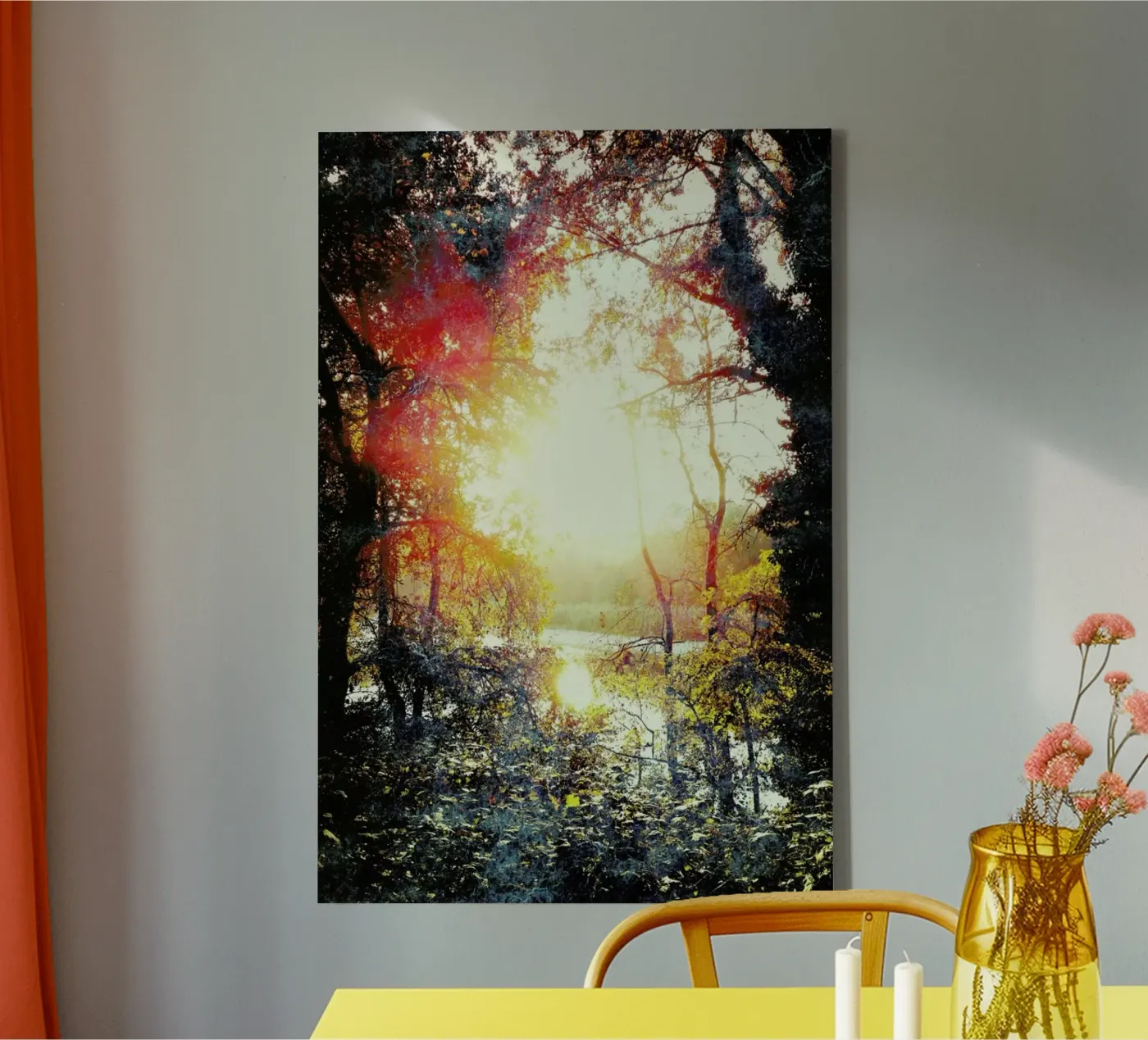 Sunset Gift tela da Angelo Cerantola