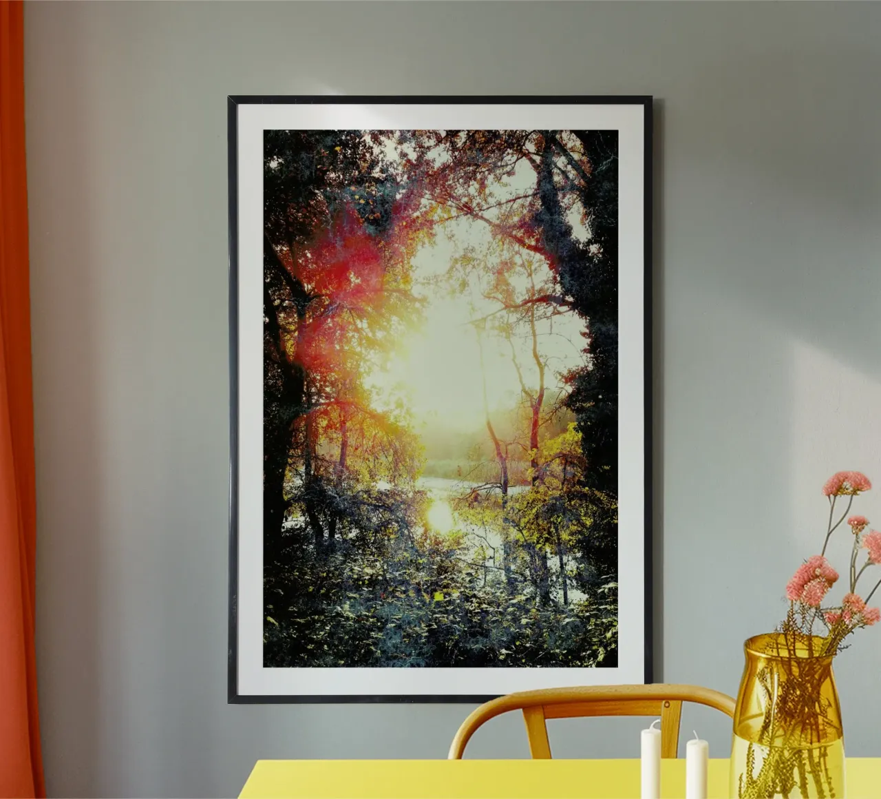 Sunset Gift poster by Angelo Cerantola