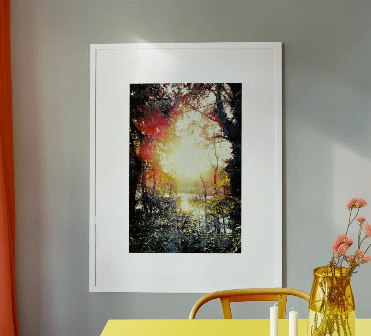 Sunset Gift poster by Angelo Cerantola