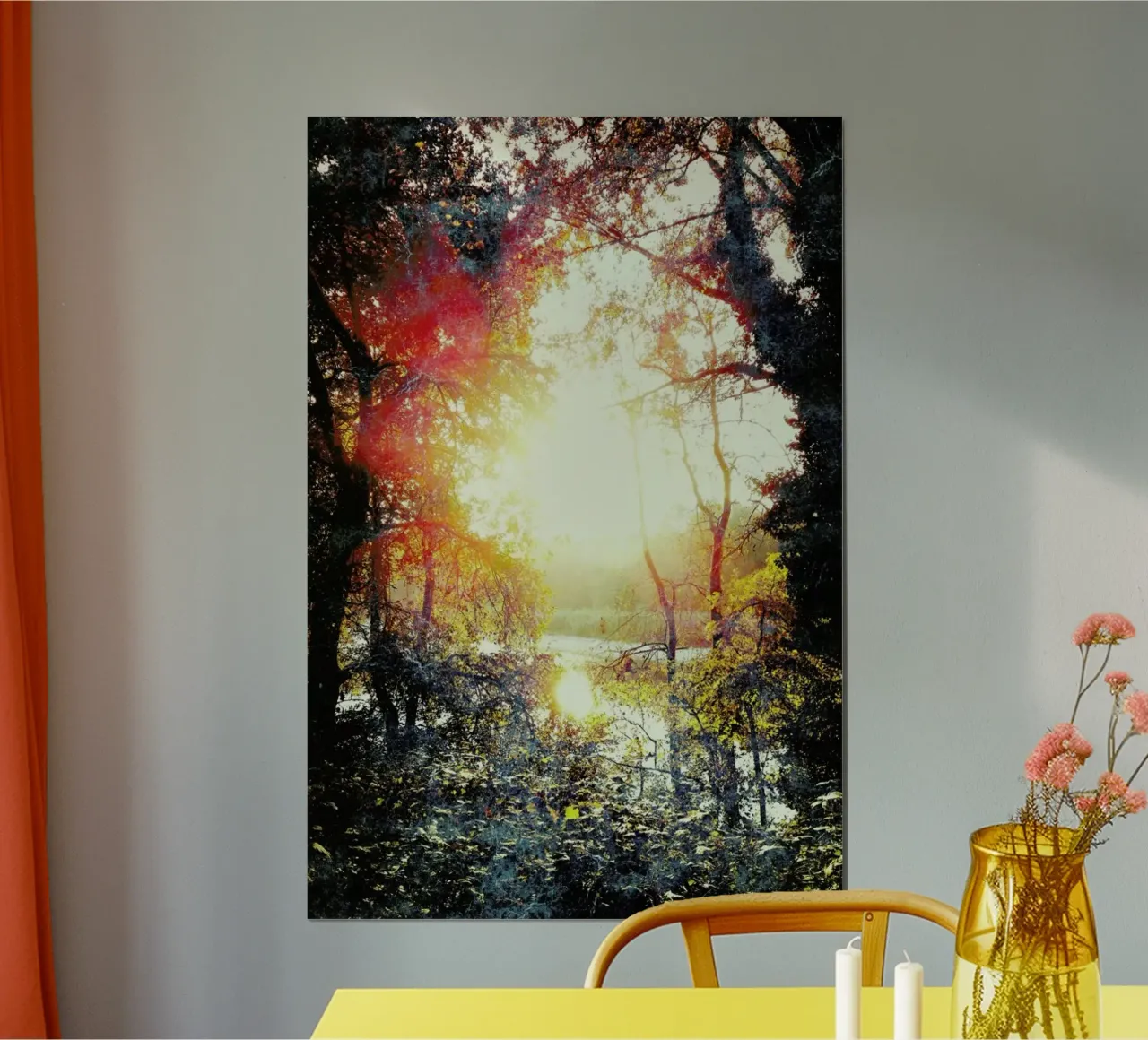 Sunset Gift poster by Angelo Cerantola
