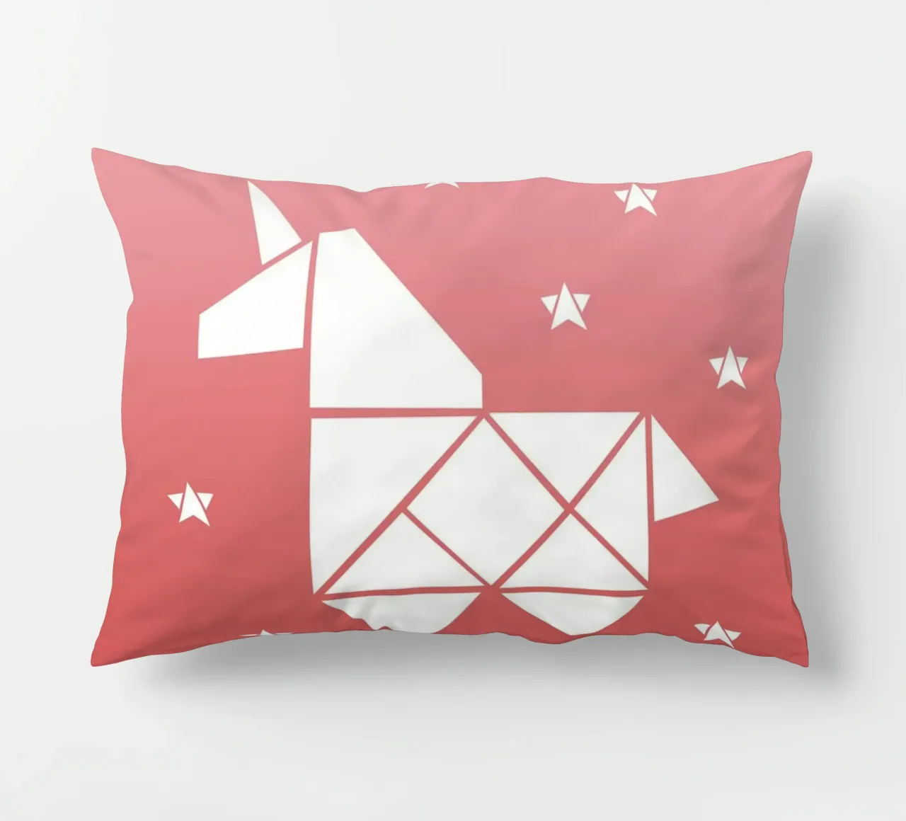 Sparkling gradient unicorn rosa cuscino da BAINAI KIDS