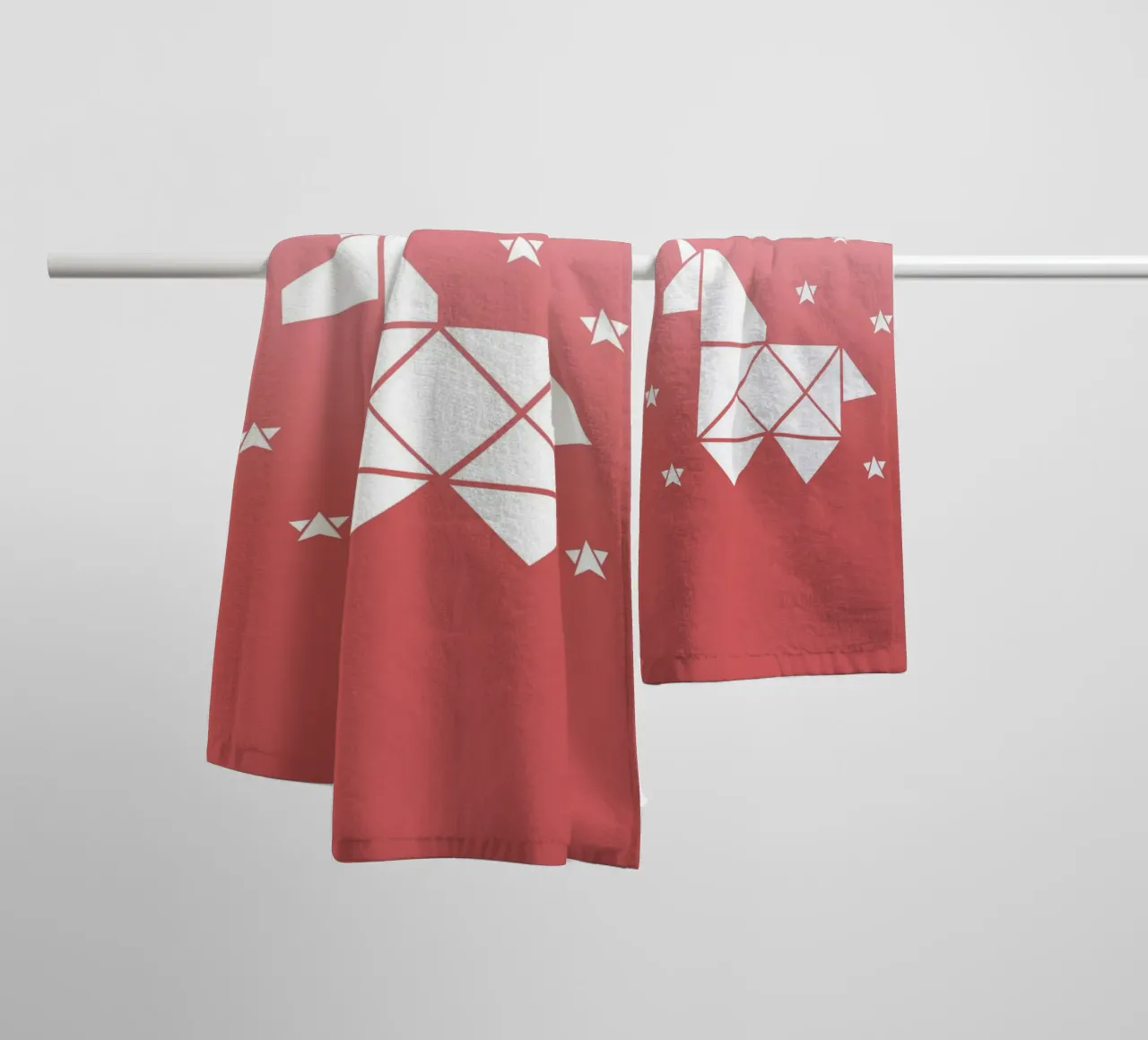 Sparkling gradient unicorn rosa asciugamano da bagno da BAINAI KIDS