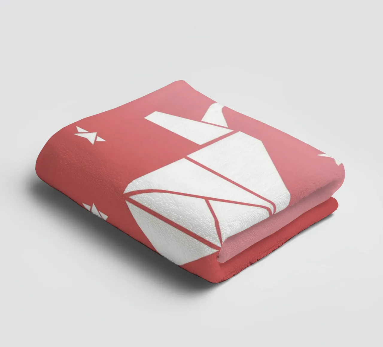 Sparkling gradient unicorn rosa asciugamano da bagno da BAINAI KIDS