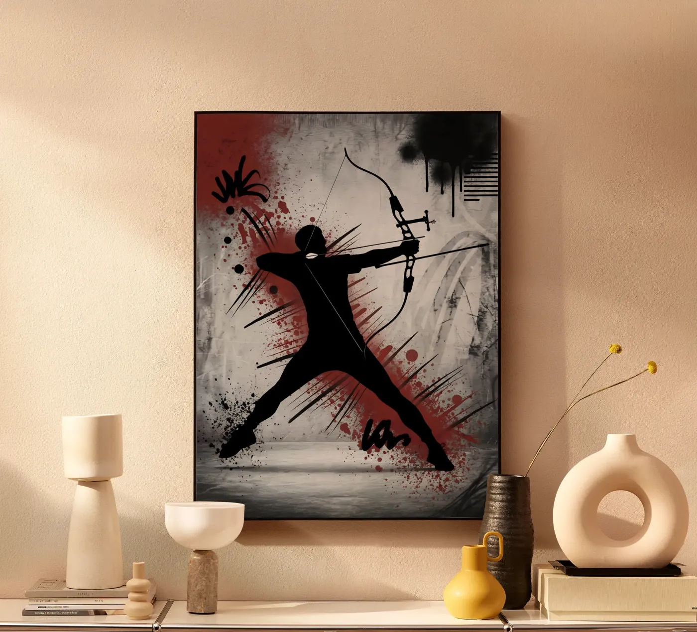 Archery: Graffiti Precision Archer plexiglass da GameDay Studio