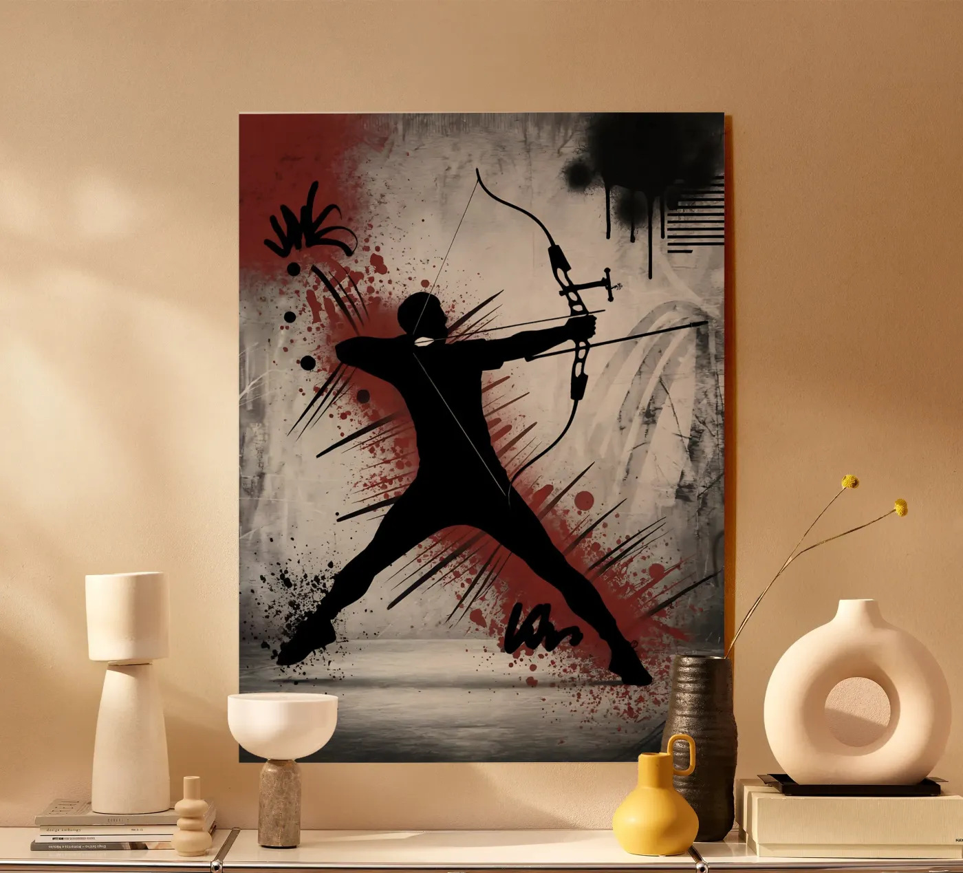 Archery: Graffiti Precision Archer plexiglass da GameDay Studio