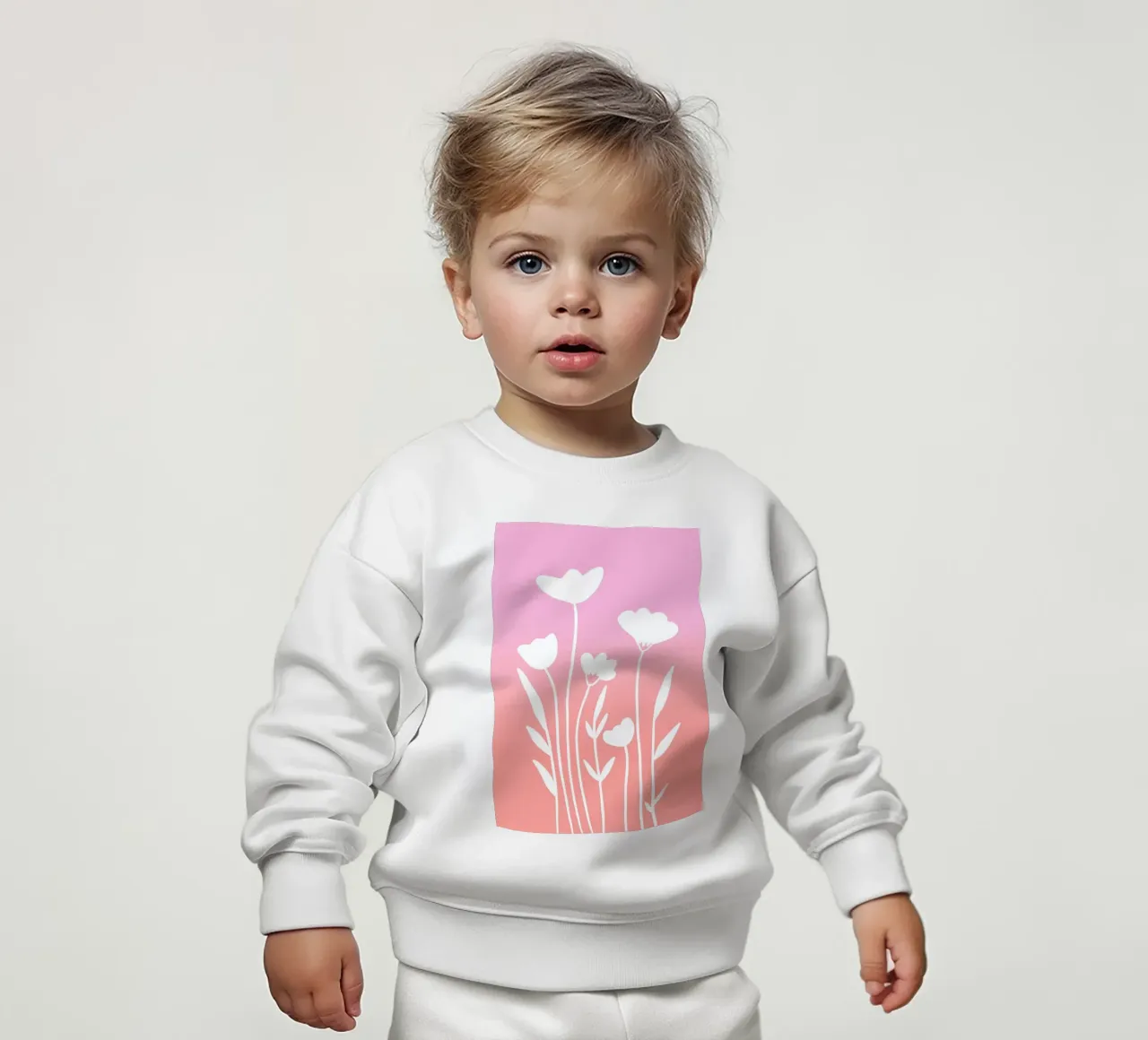 Gradient Spring felpa neonato da BAINAI KIDS