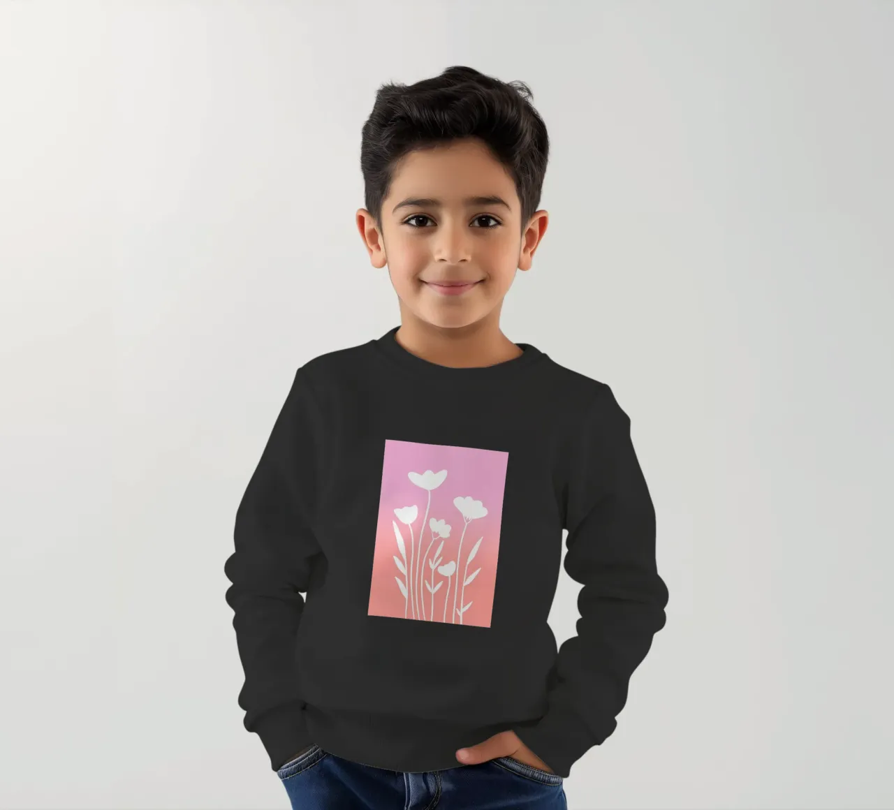 Gradient Spring felpa bambino da BAINAI KIDS