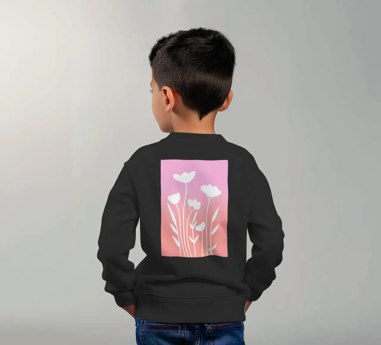 Gradient Spring felpa bambino da BAINAI KIDS