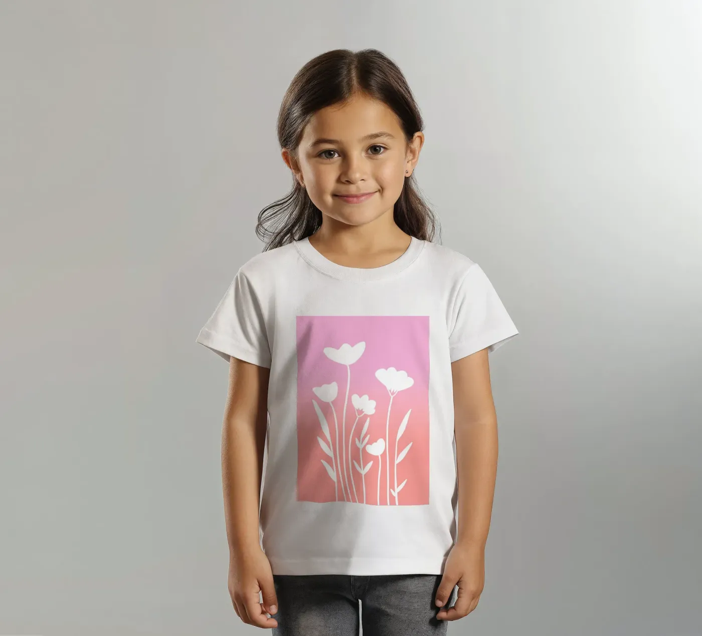 Gradient Spring kinder t-shirt van BAINAI KIDS