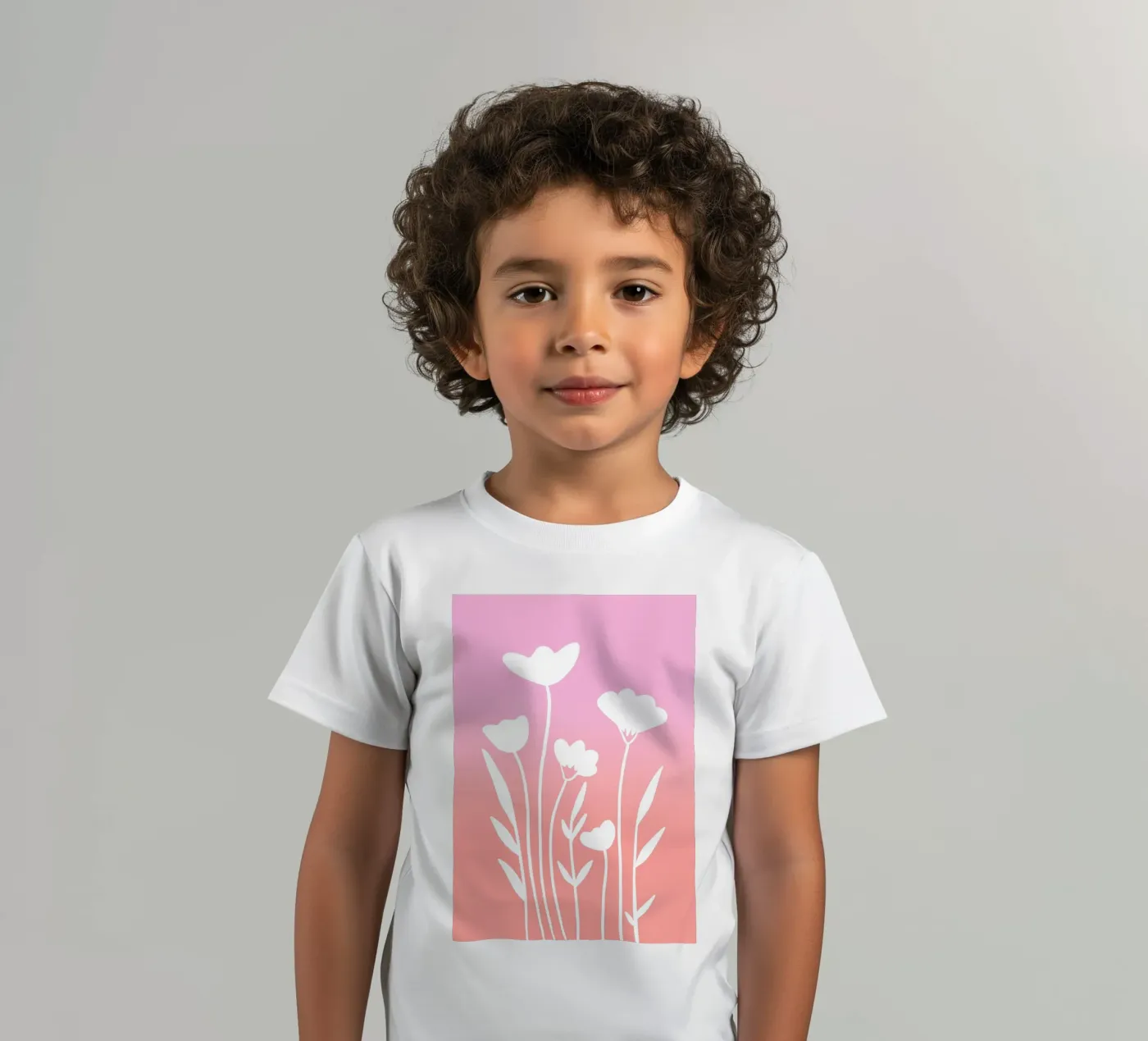 Gradient Spring kinder t-shirt van BAINAI KIDS