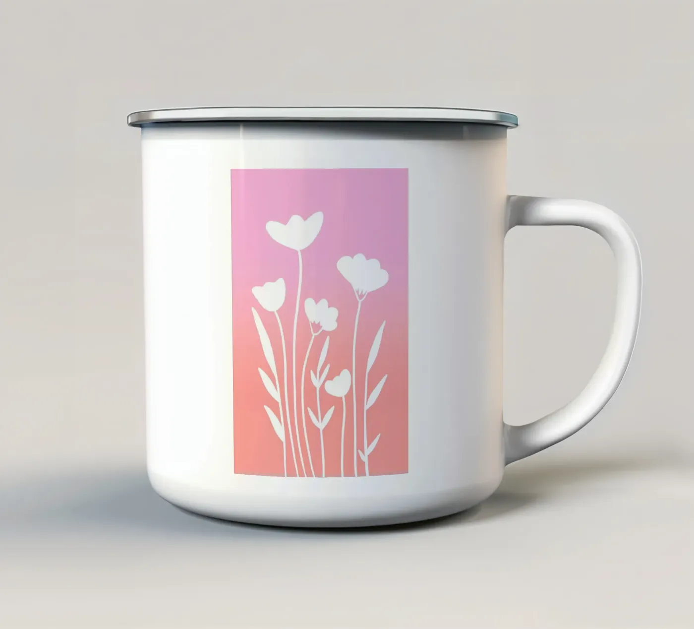 Gradient Spring enamel mug by BAINAI KIDS