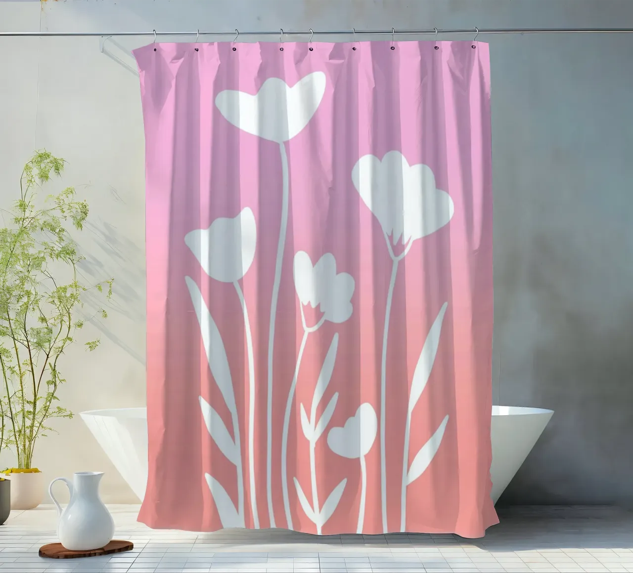 Gradient Spring Duschvorhang von BAINAI KIDS