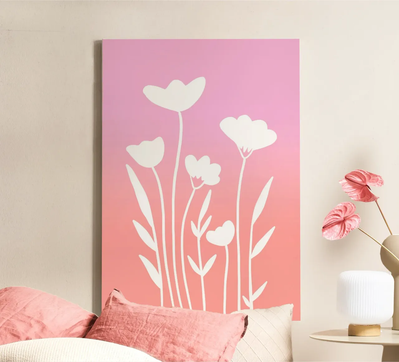 Gradient Spring canvas by BAINAI KIDS